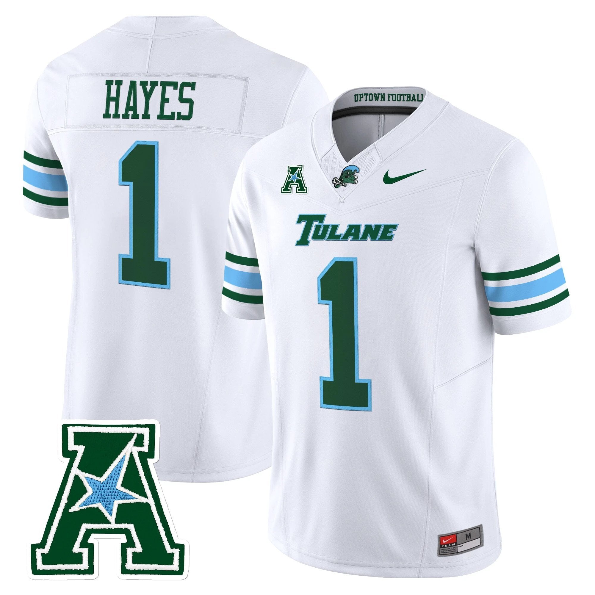 Tulane Green Wave 2025 Vapor Limited Jersey - All Stitched by Tulane Green Wave