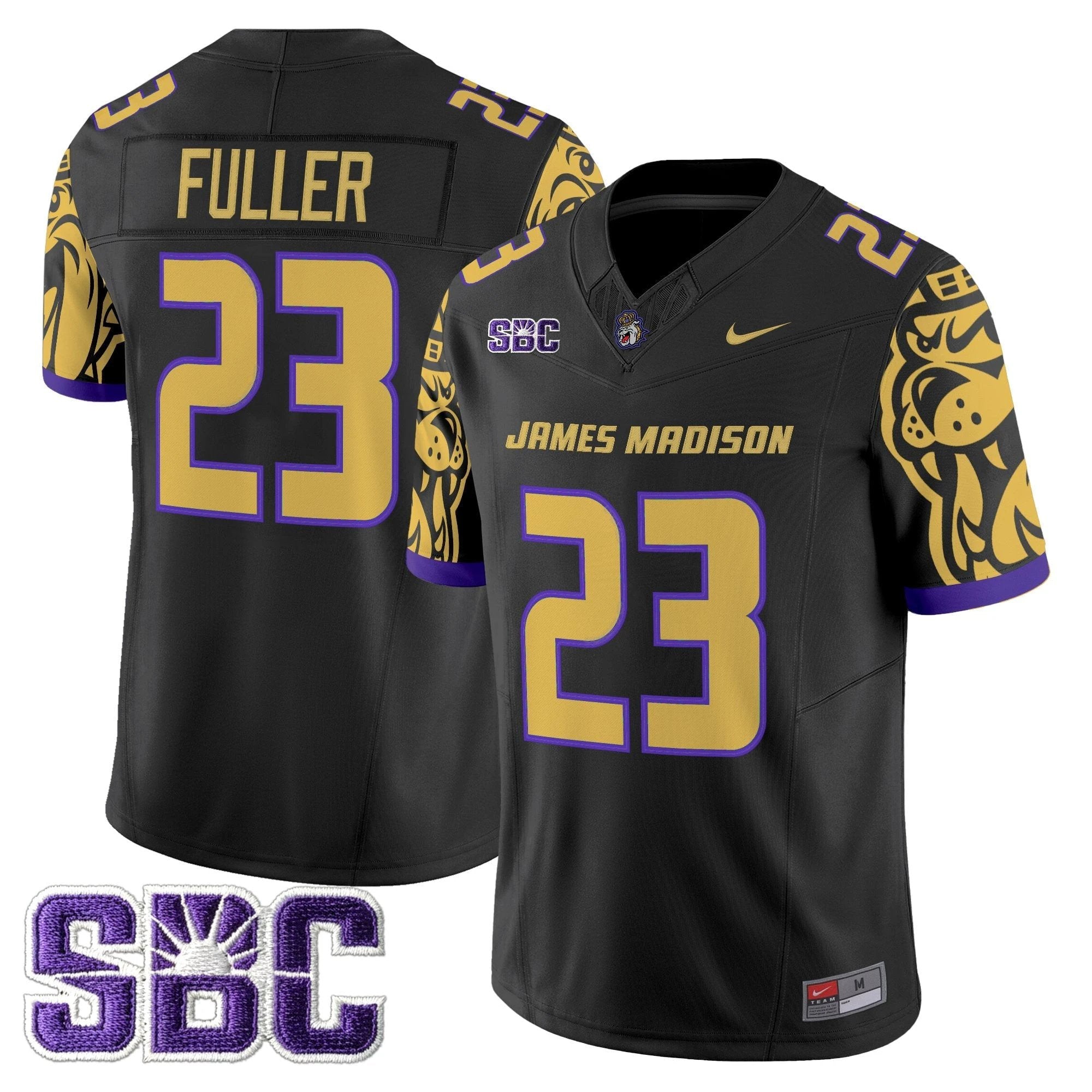 James Madison Dukes 2025 Vapor Limited Jersey V2 - All Stitched by James Madison Dukes
