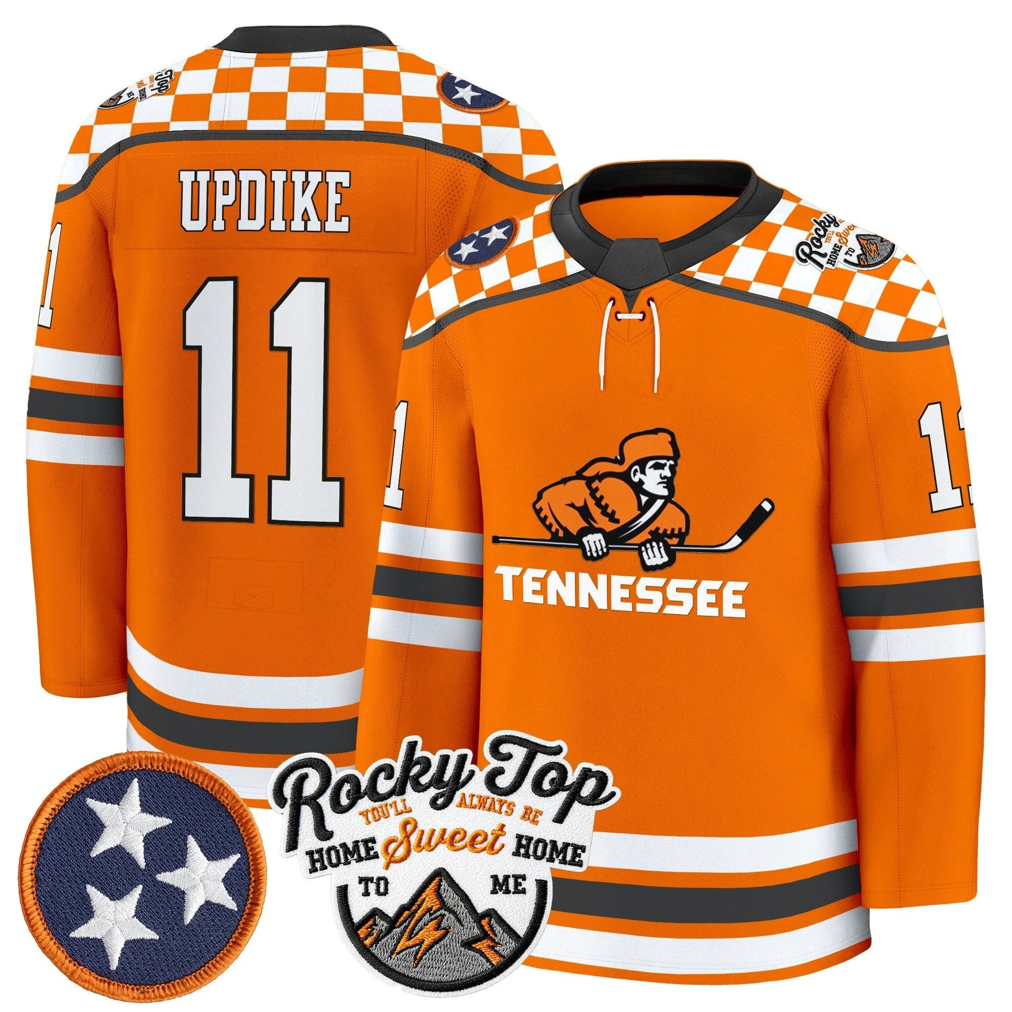 Men's Tennessee Volunteers 2025/26 Premium Jersey - All Stitched by bustlight