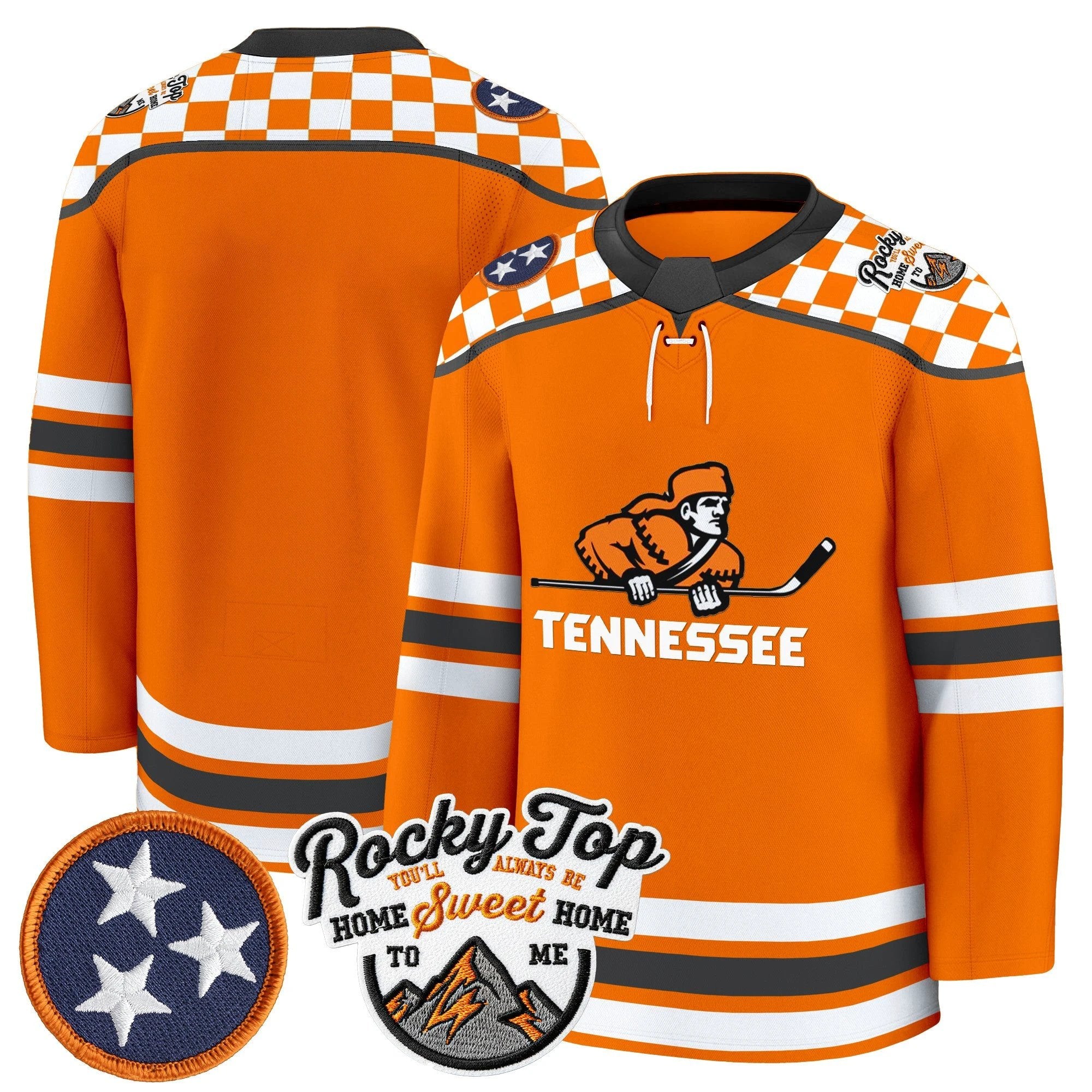 Men's Tennessee Volunteers 2025/26 Premium Jersey - All Stitched by bustlight