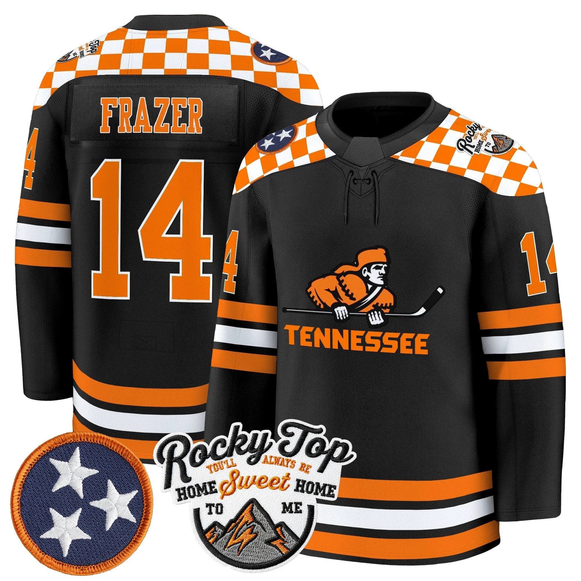 Men's Tennessee Volunteers 2025/26 Premium Jersey - All Stitched by bustlight