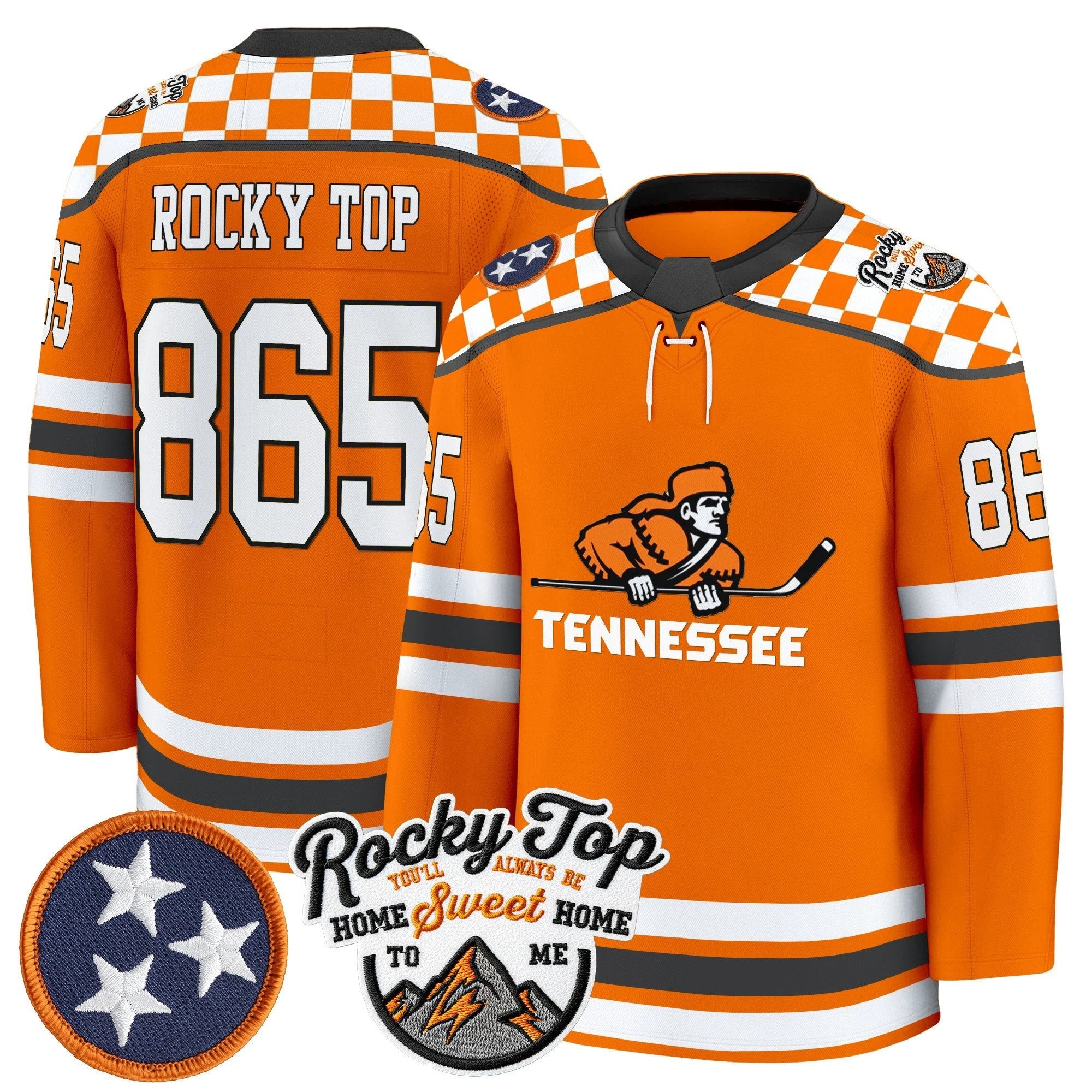 Men's Tennessee Volunteers 2025/26 Premium Jersey - All Stitched by bustlight