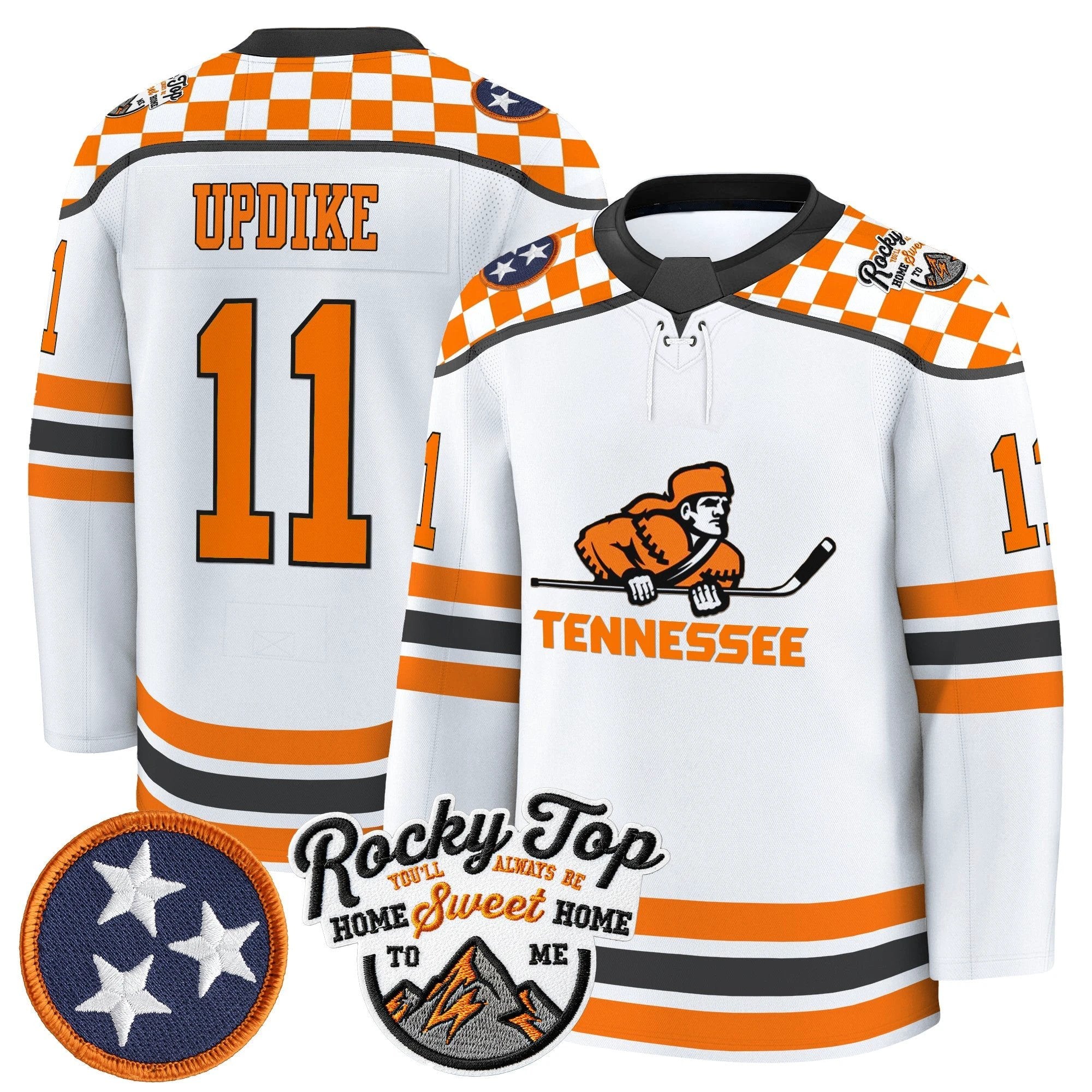 Men's Tennessee Volunteers 2025/26 Premium Jersey - All Stitched by bustlight