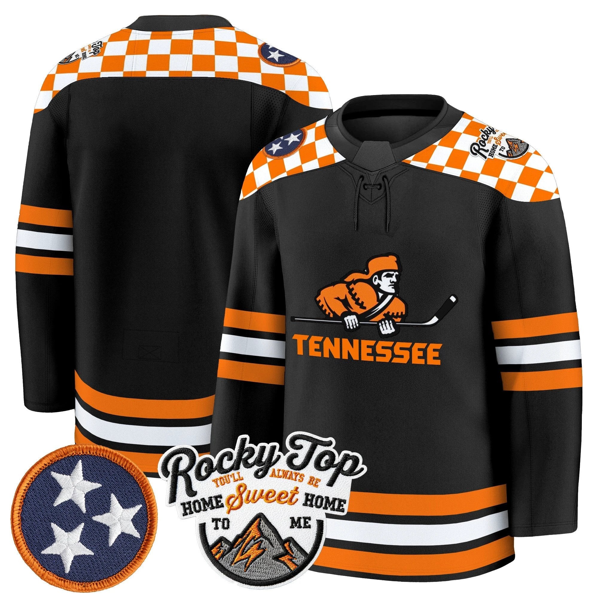 Men's Tennessee Volunteers 2025/26 Premium Jersey - All Stitched by bustlight
