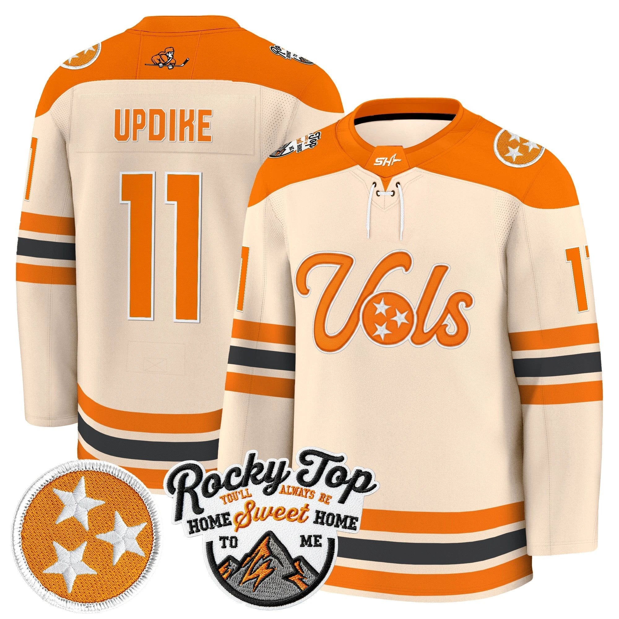 Men's Tennessee Volunteers 2025/26 Premium Jersey - All Stitched by bustlight