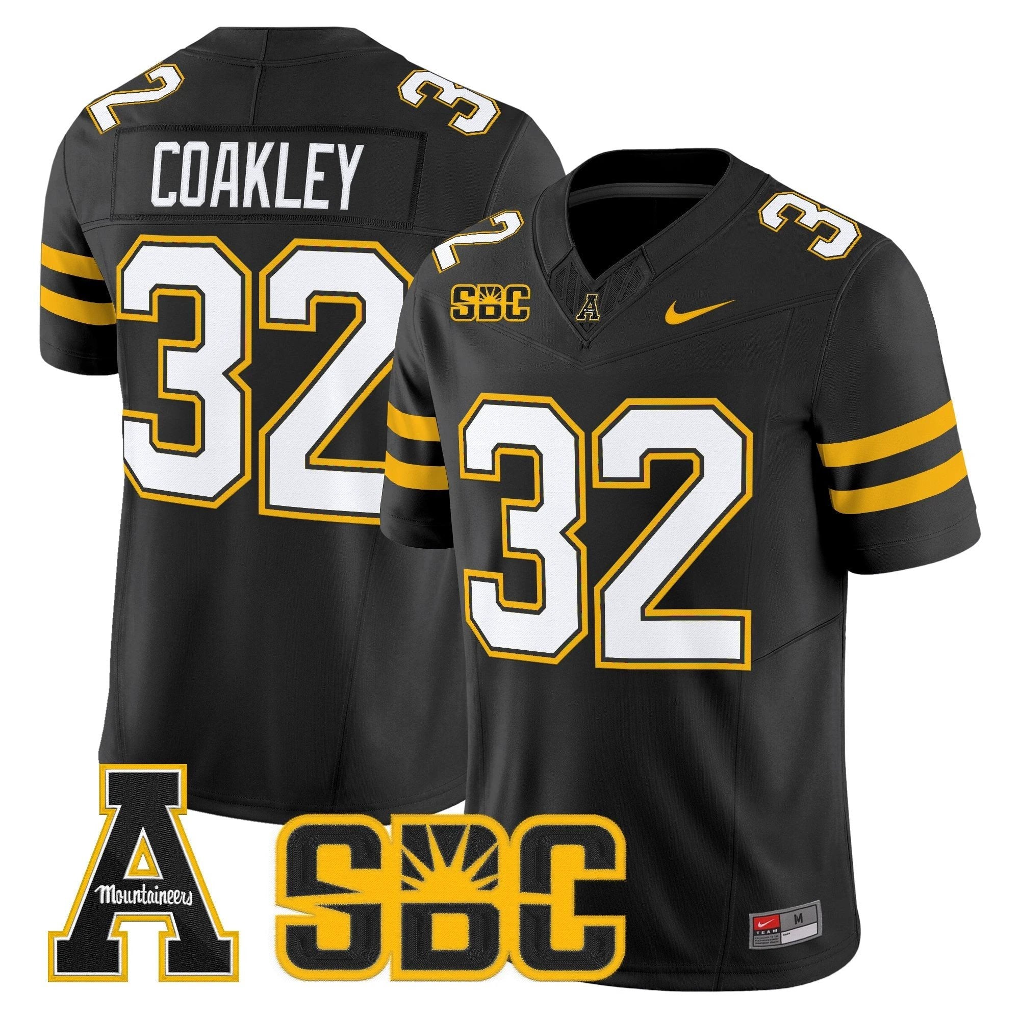 Men's App State Mountaineers 2025 Vapor Limited Jersey - All stitched by bustlight