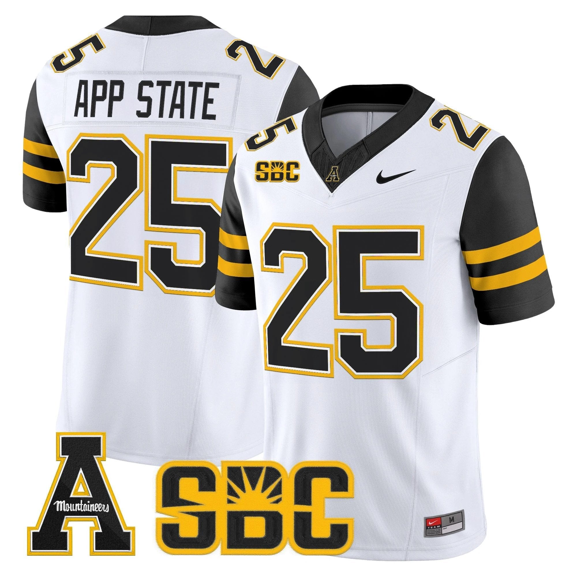 Men's App State Mountaineers 2025 Vapor Limited Jersey - All stitched by bustlight