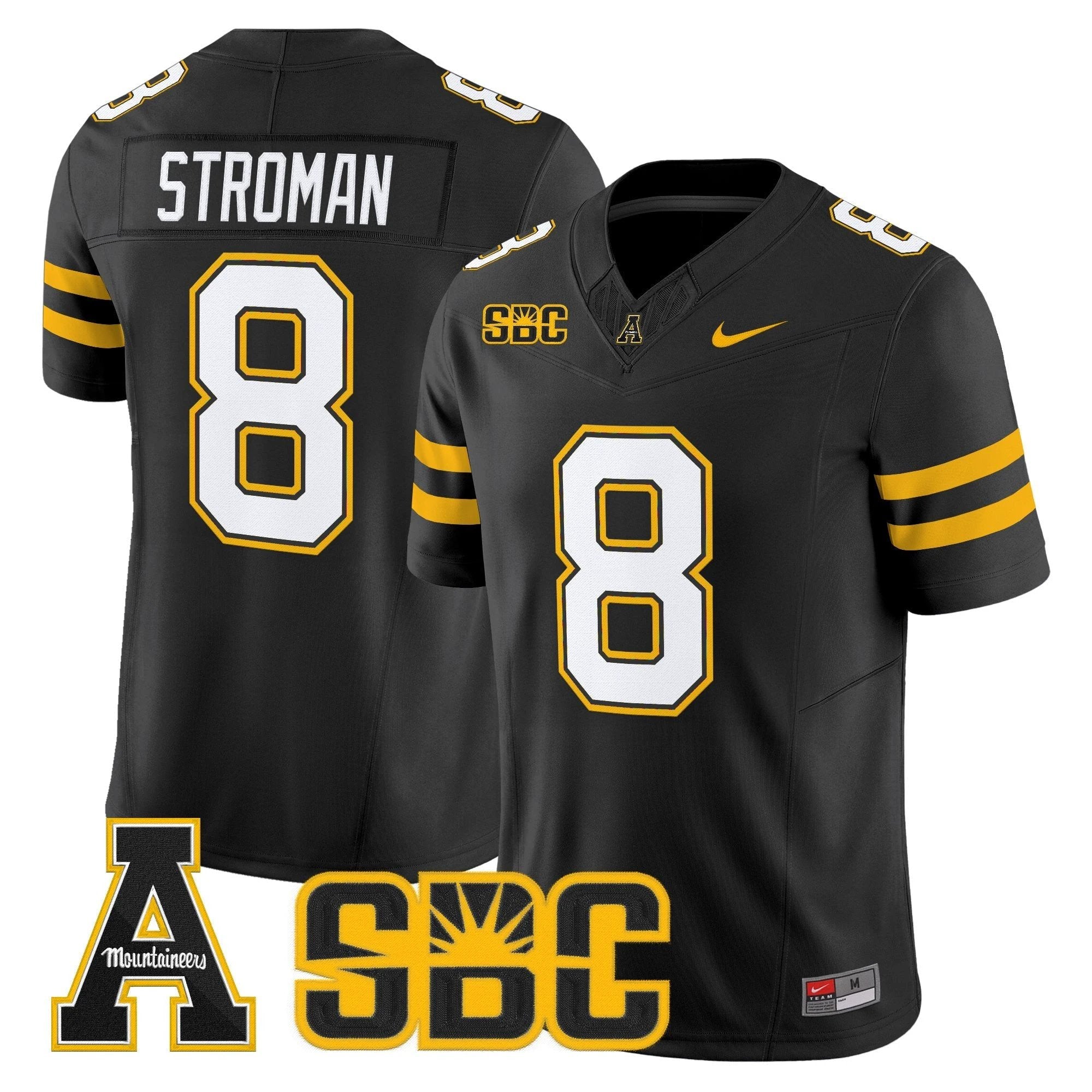 Men's App State Mountaineers 2025 Vapor Limited Jersey - All stitched by bustlight