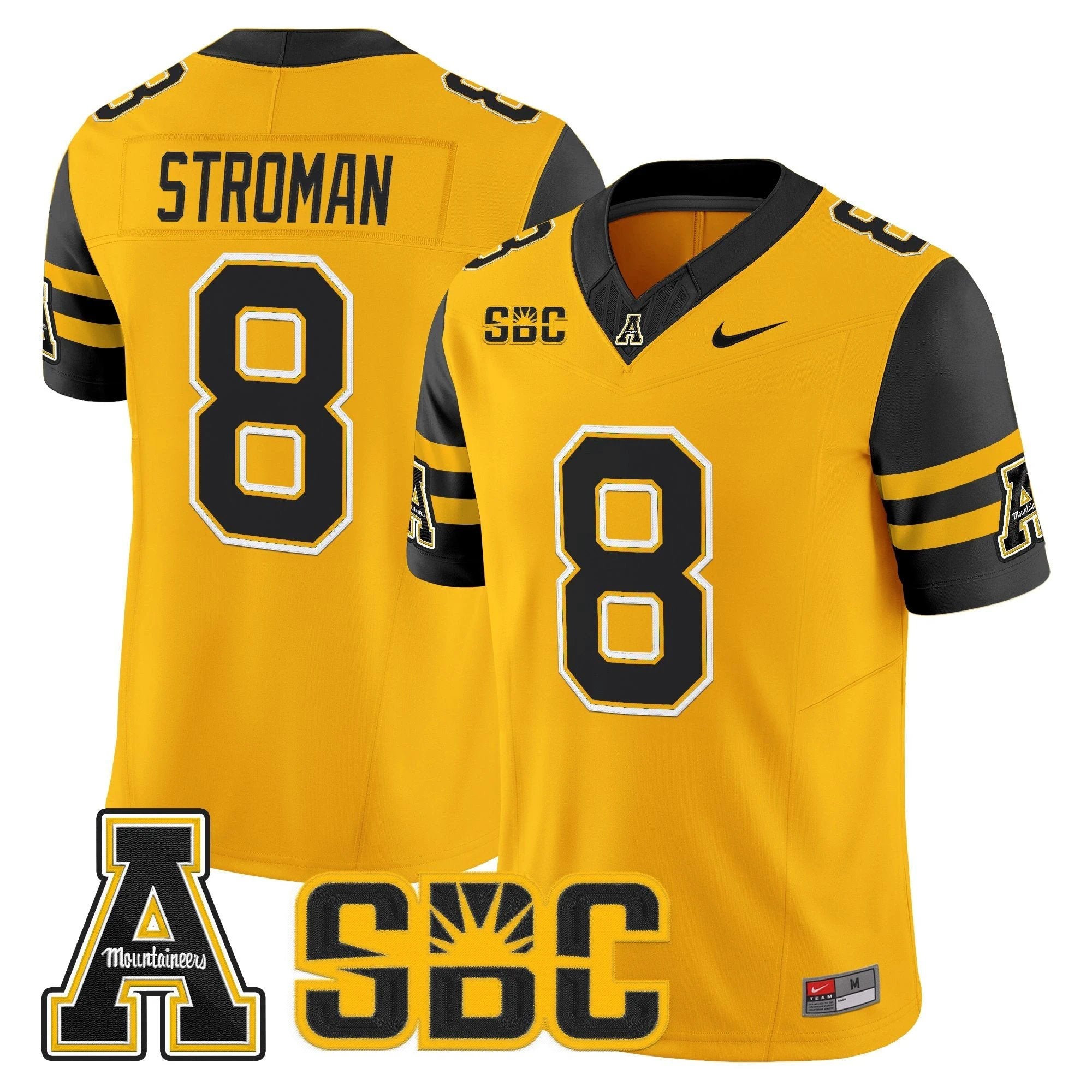 Men's App State Mountaineers 2025 Vapor Limited Jersey - All stitched by bustlight