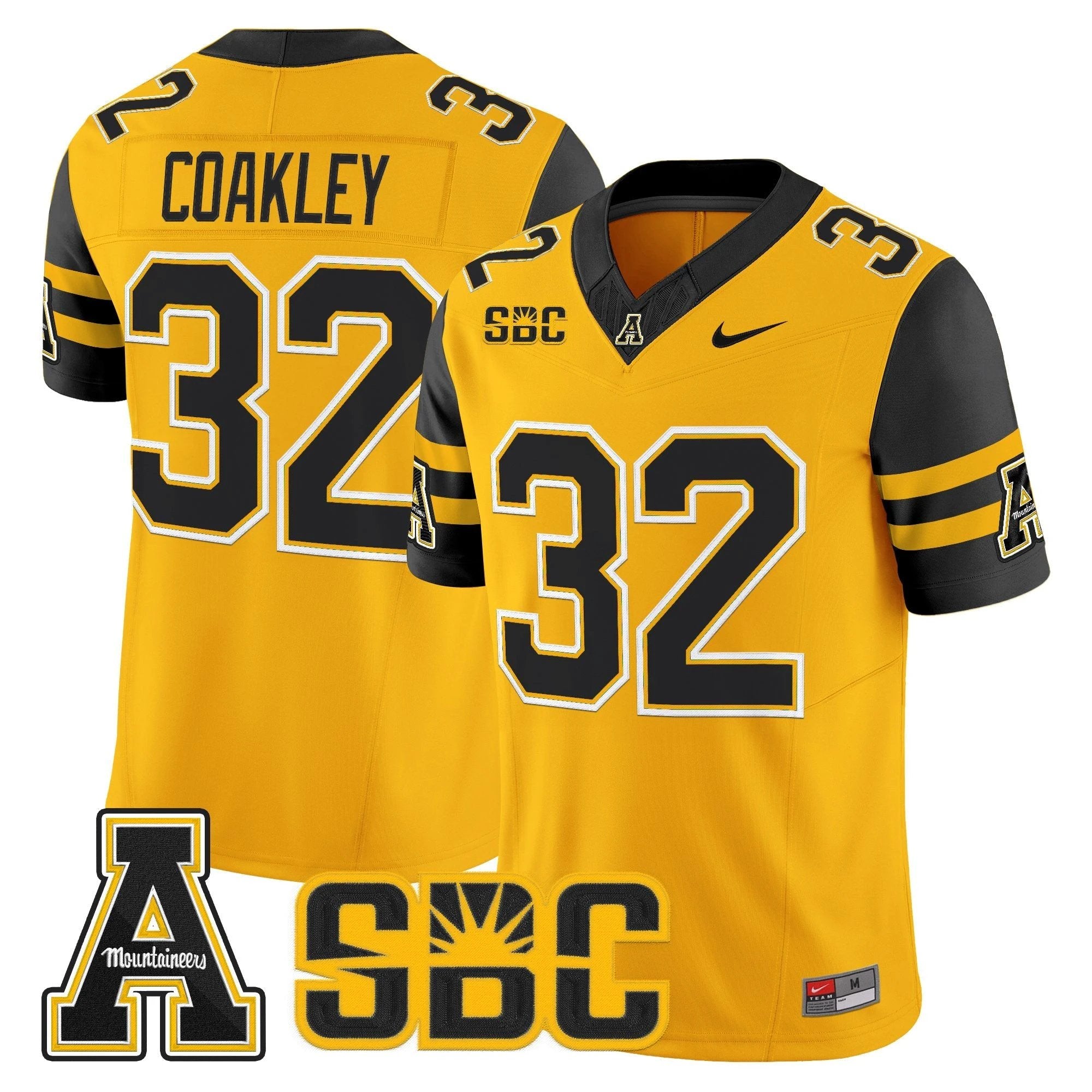 Men's App State Mountaineers 2025 Vapor Limited Jersey - All stitched by bustlight