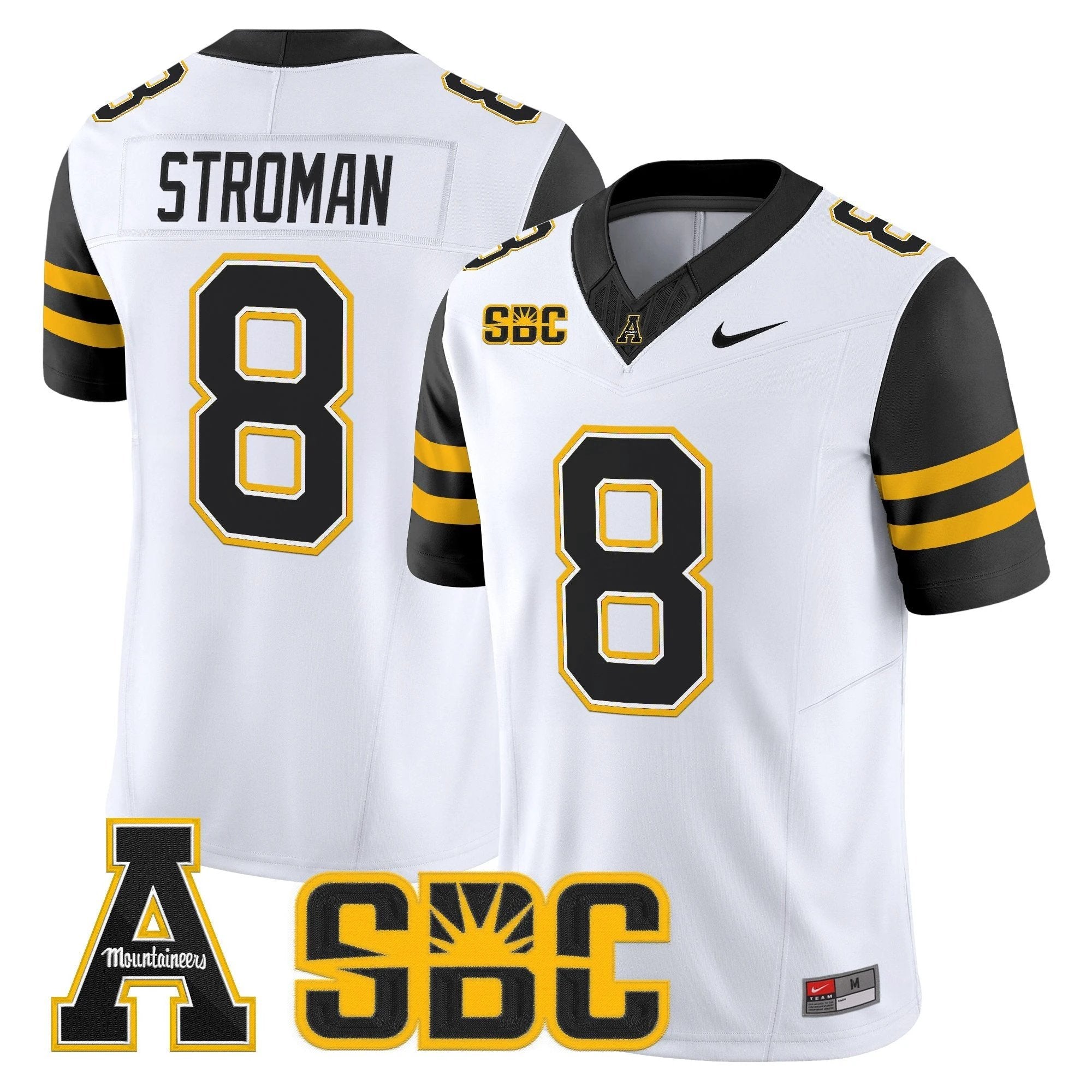 Men's App State Mountaineers 2025 Vapor Limited Jersey - All stitched by bustlight