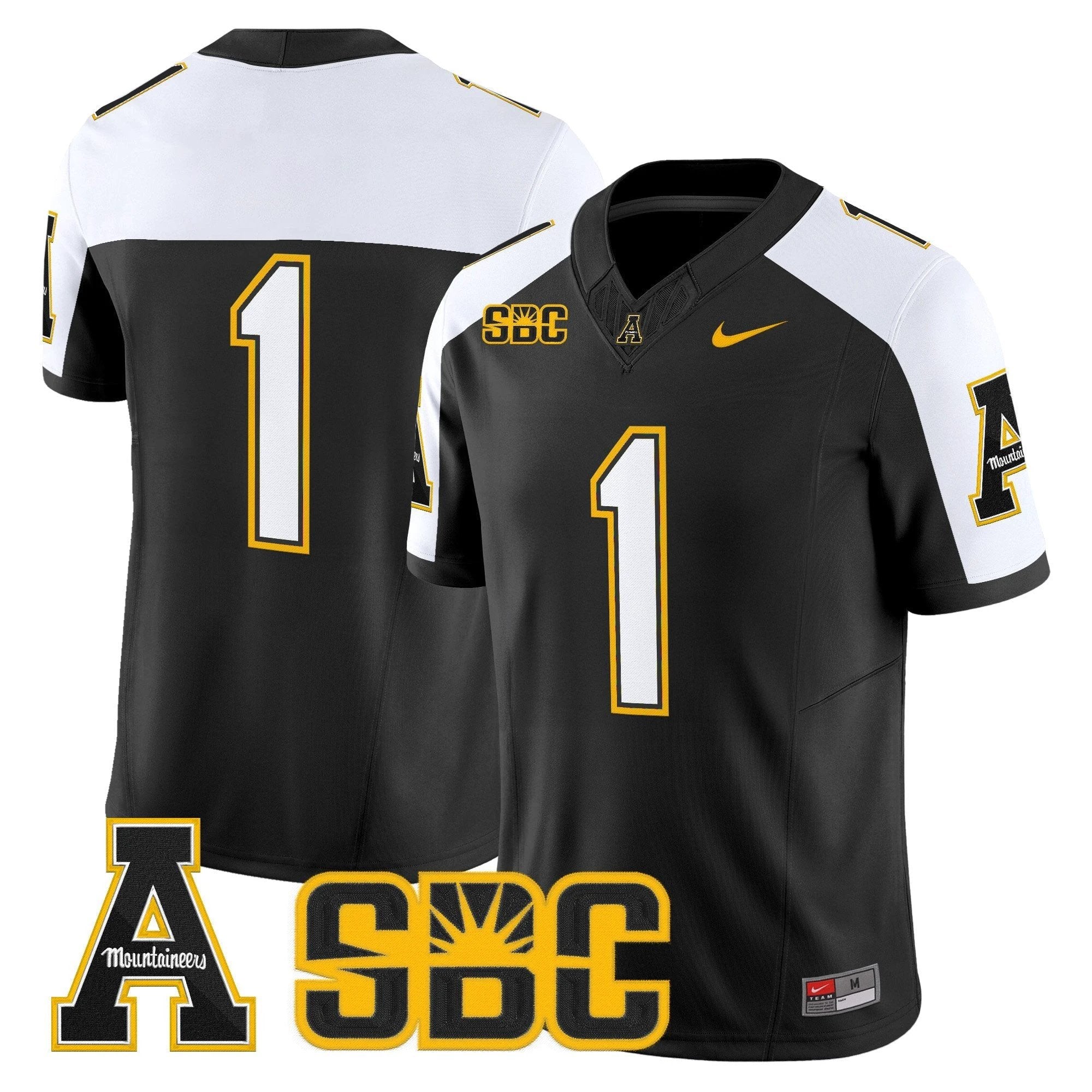 Men's App State Mountaineers 2025 Vapor Limited Jersey - All stitched by bustlight