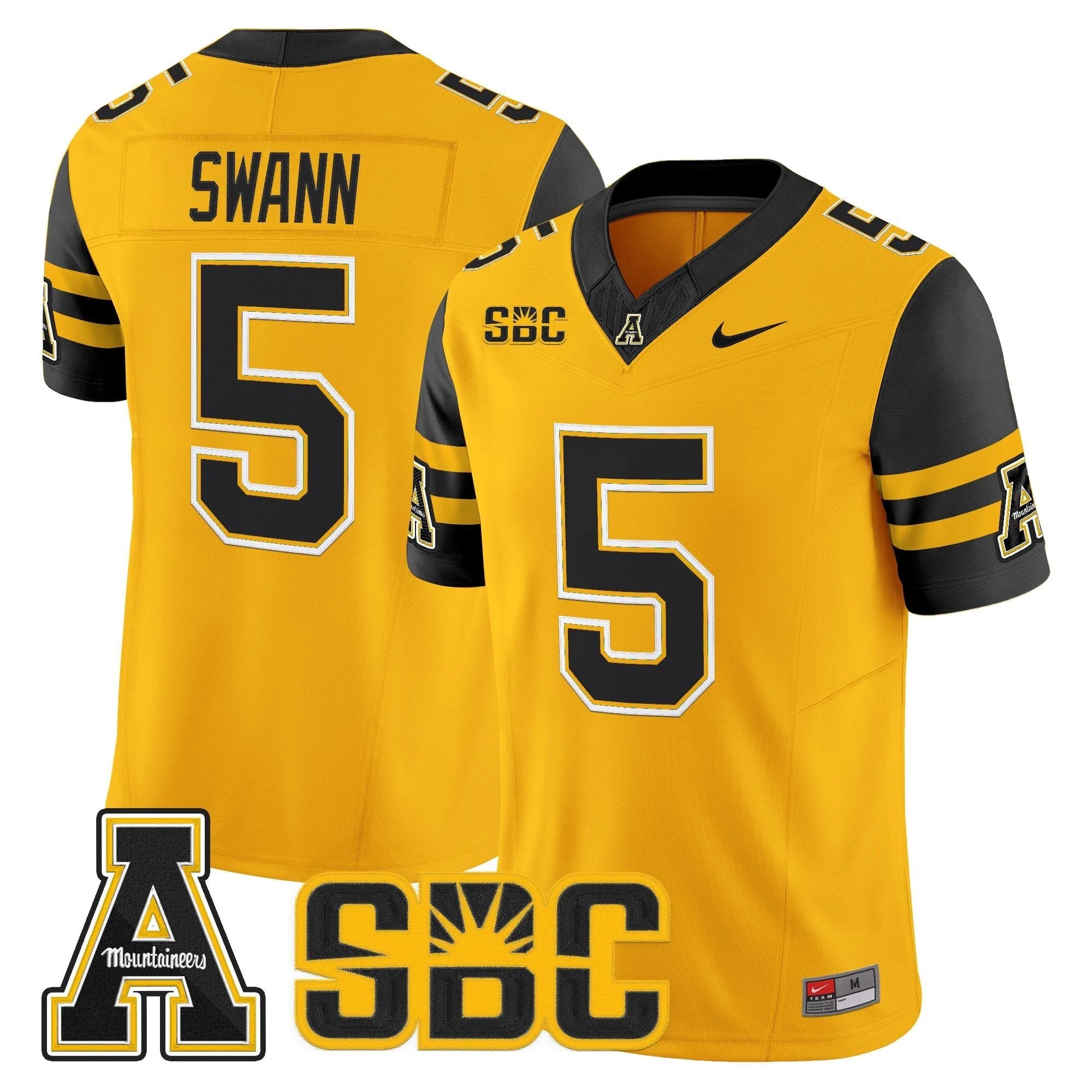 Men's App State Mountaineers 2025 Vapor Limited Jersey - All stitched by bustlight