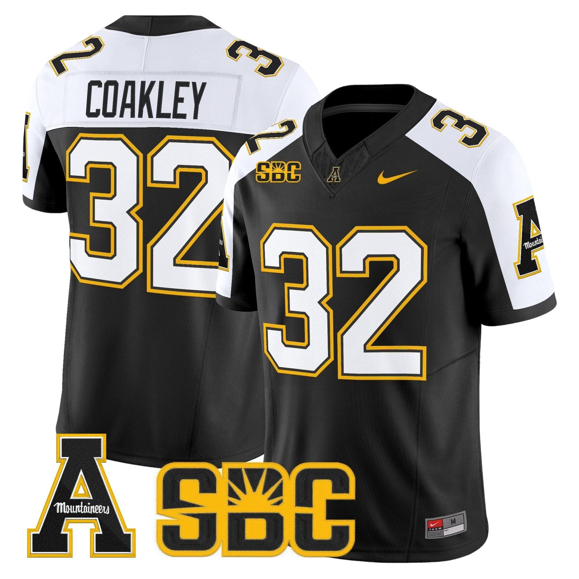 Men's App State Mountaineers 2025 Vapor Limited Jersey - All stitched by bustlight