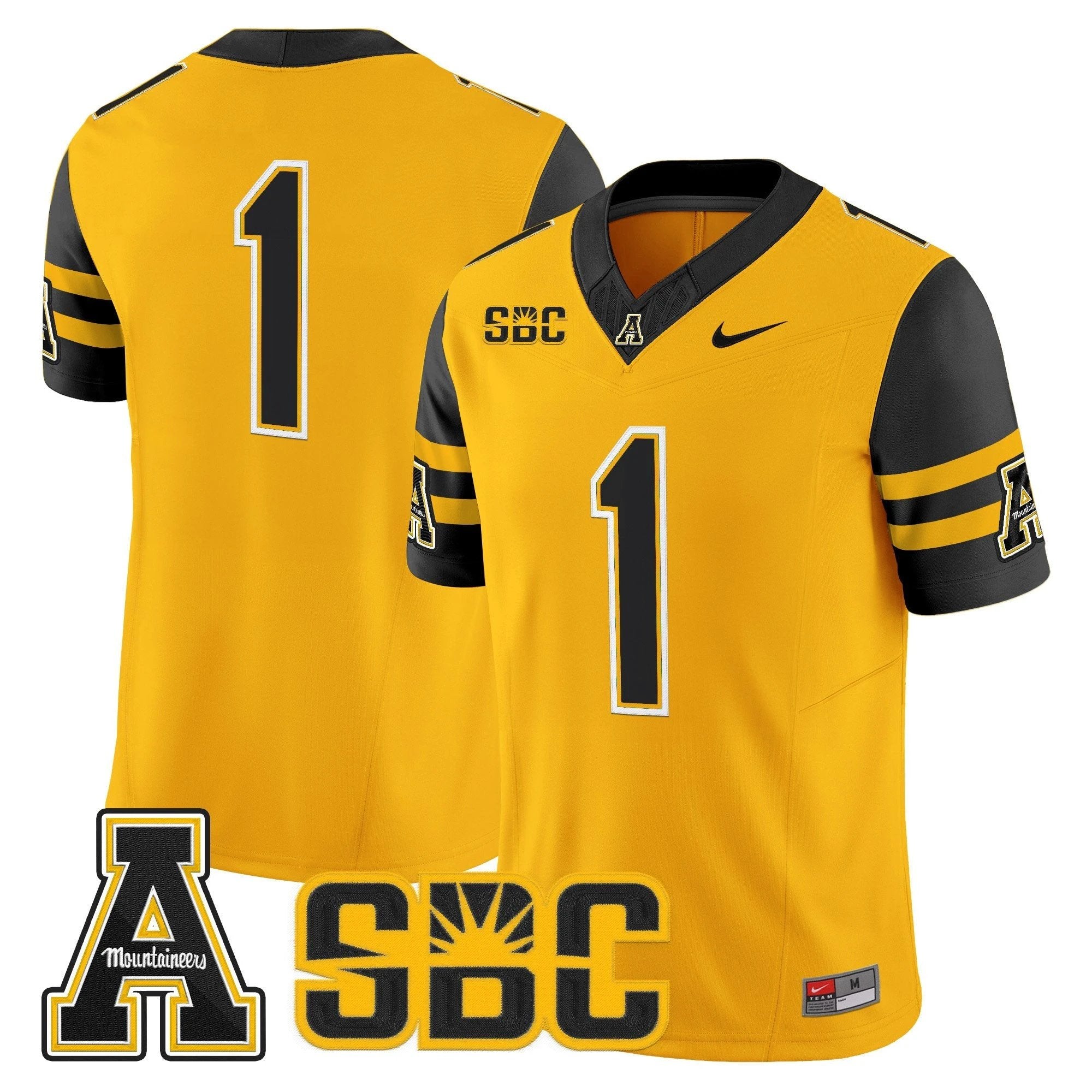 Men's App State Mountaineers 2025 Vapor Limited Jersey - All stitched by bustlight