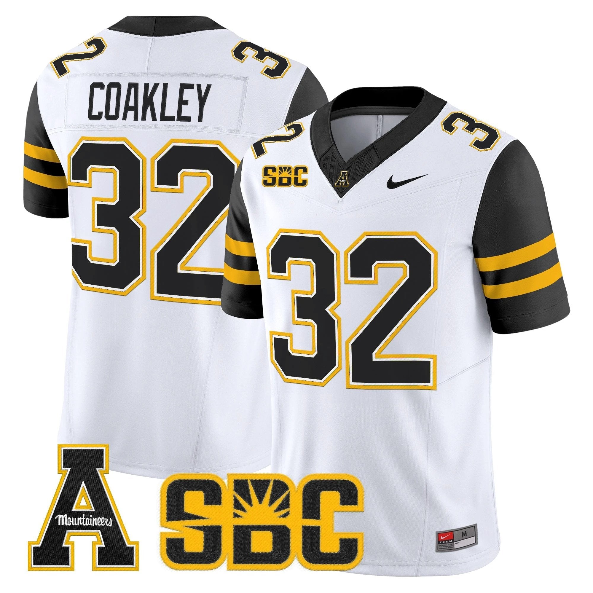 Men's App State Mountaineers 2025 Vapor Limited Jersey - All stitched by bustlight