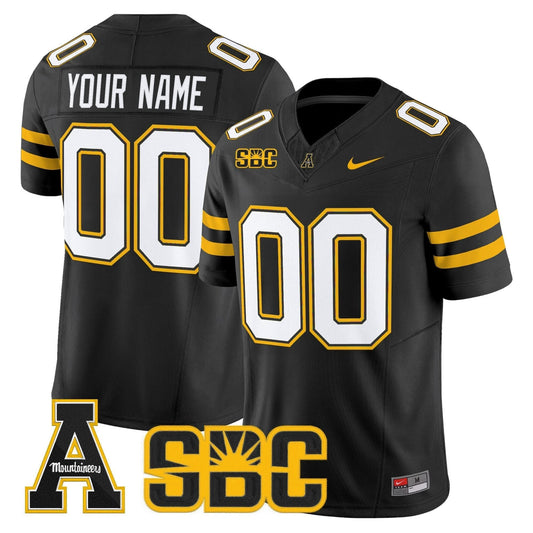 App State Mountaineers 2025 Vapor Limited Custom Jersey - All stitched by bustlight