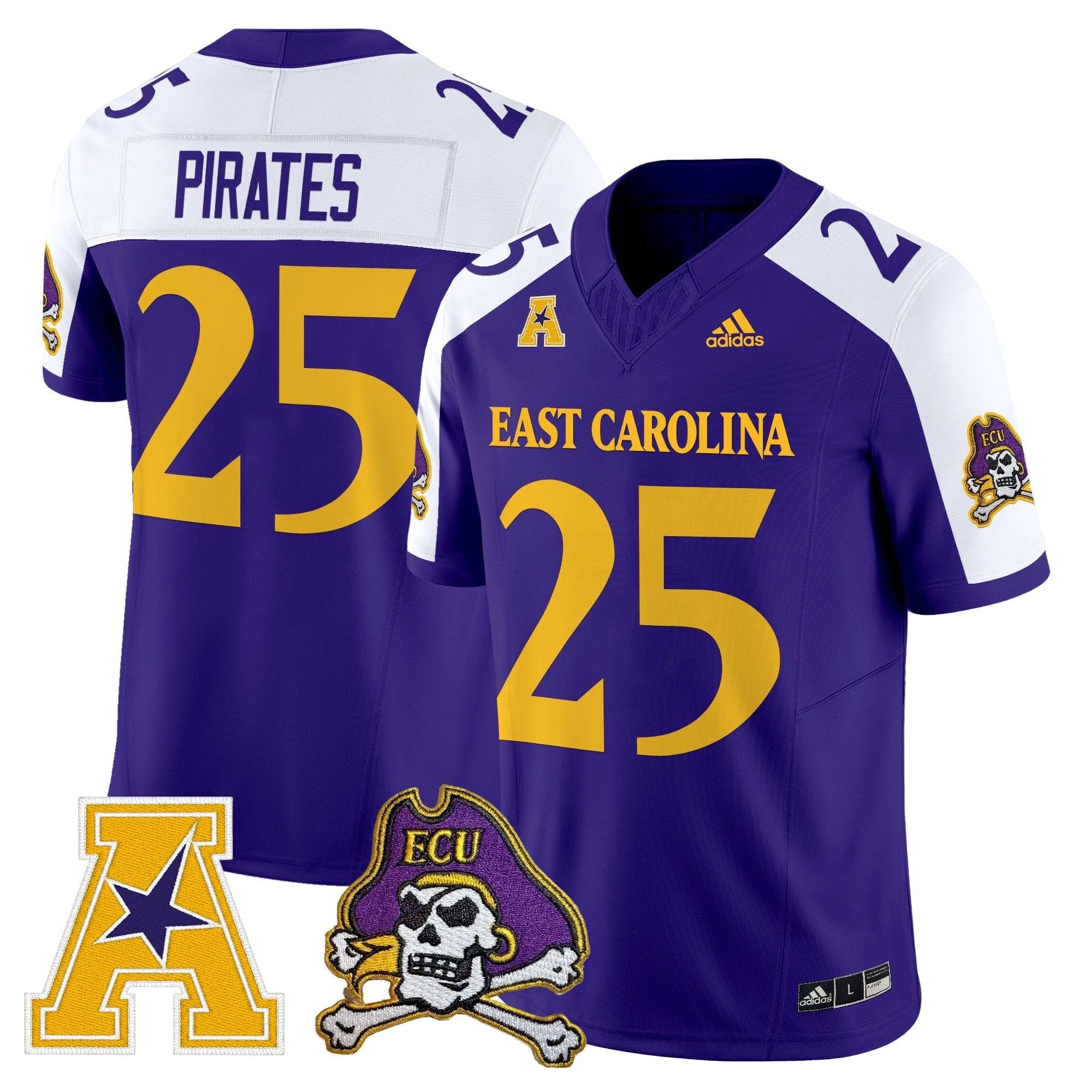 East Carolina Pirates 2025 Vapor Limited Jersey - All Stitched by East Carolina Pirates