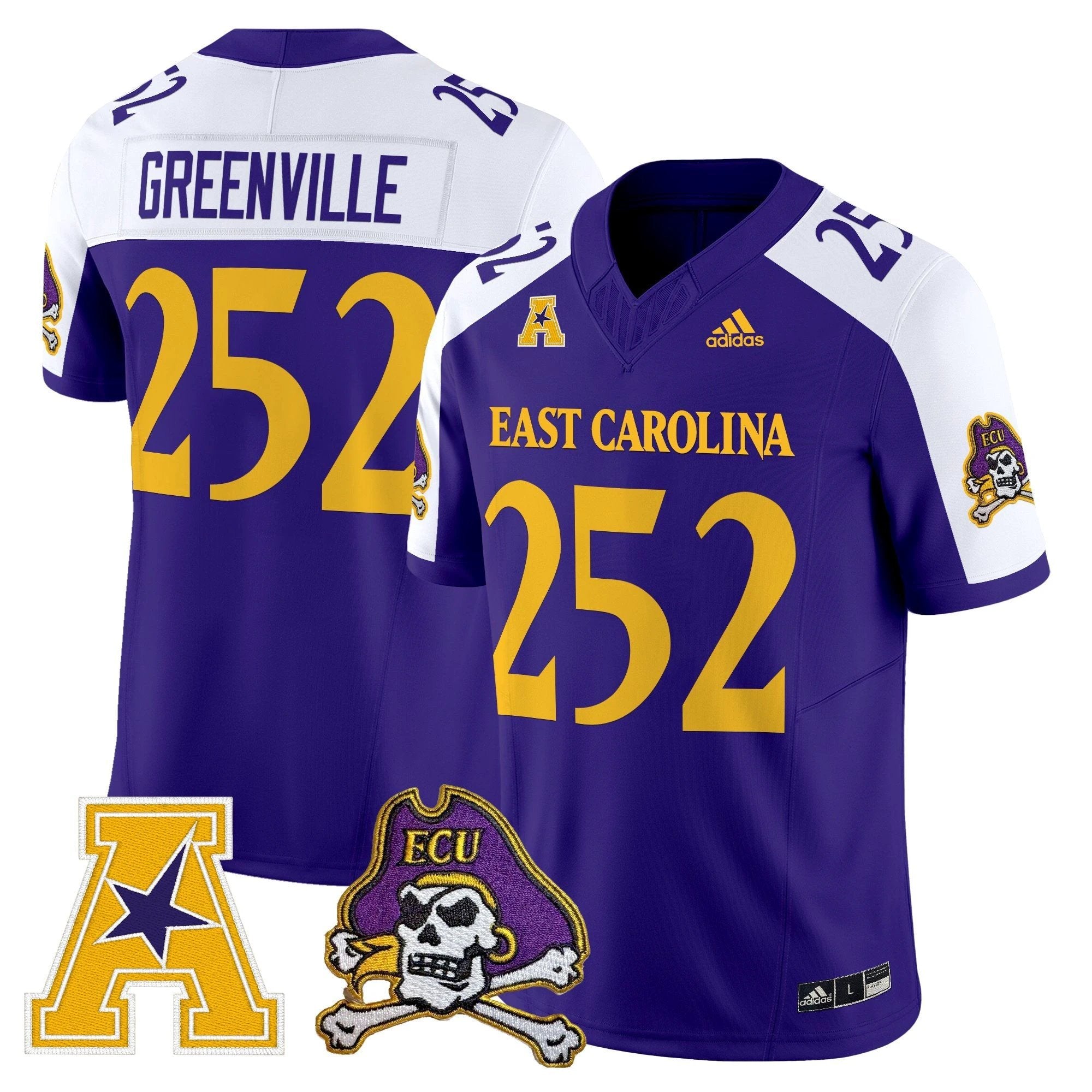East Carolina Pirates 2025 Vapor Limited Jersey - All Stitched by East Carolina Pirates