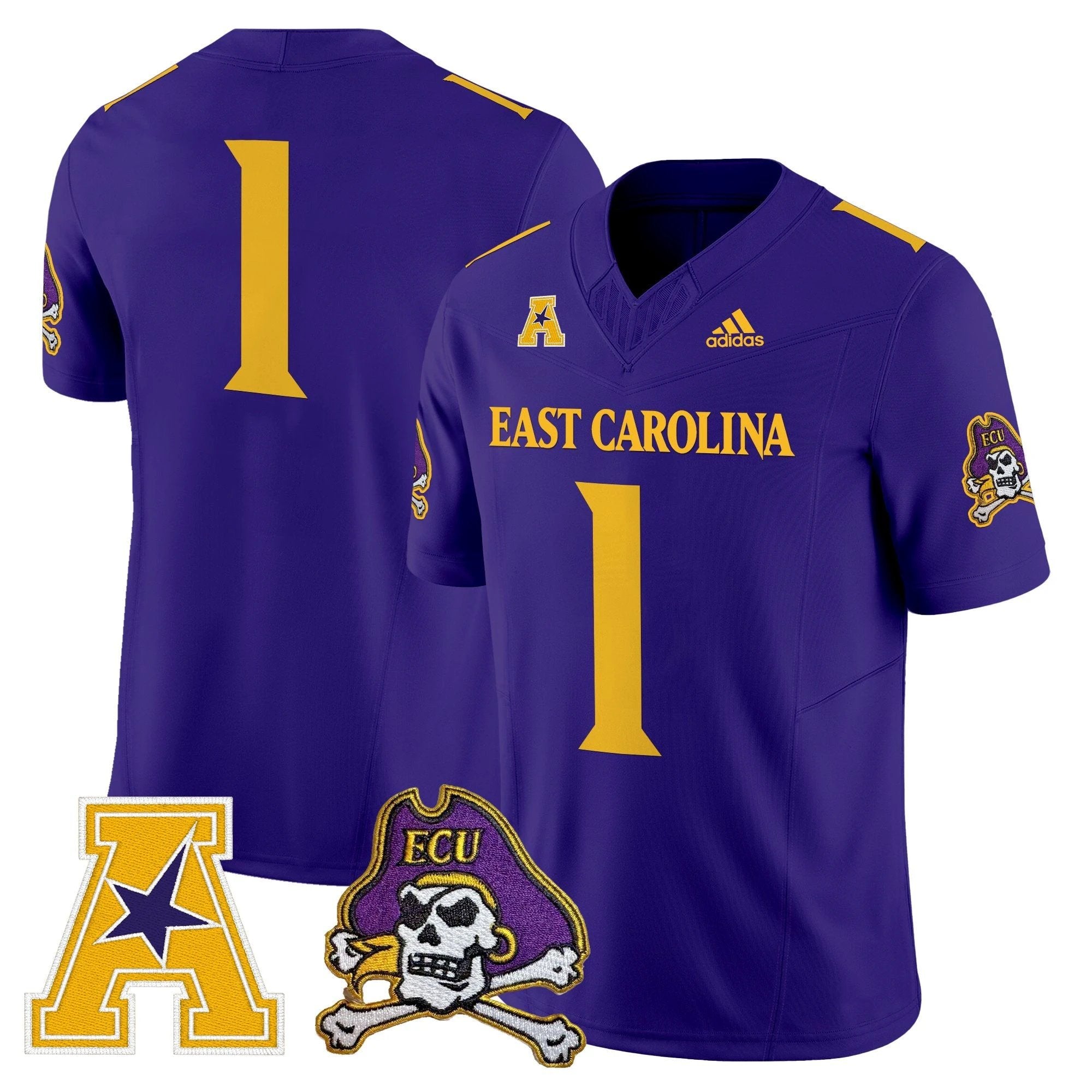 East Carolina Pirates 2025 Vapor Limited Jersey - All Stitched by East Carolina Pirates