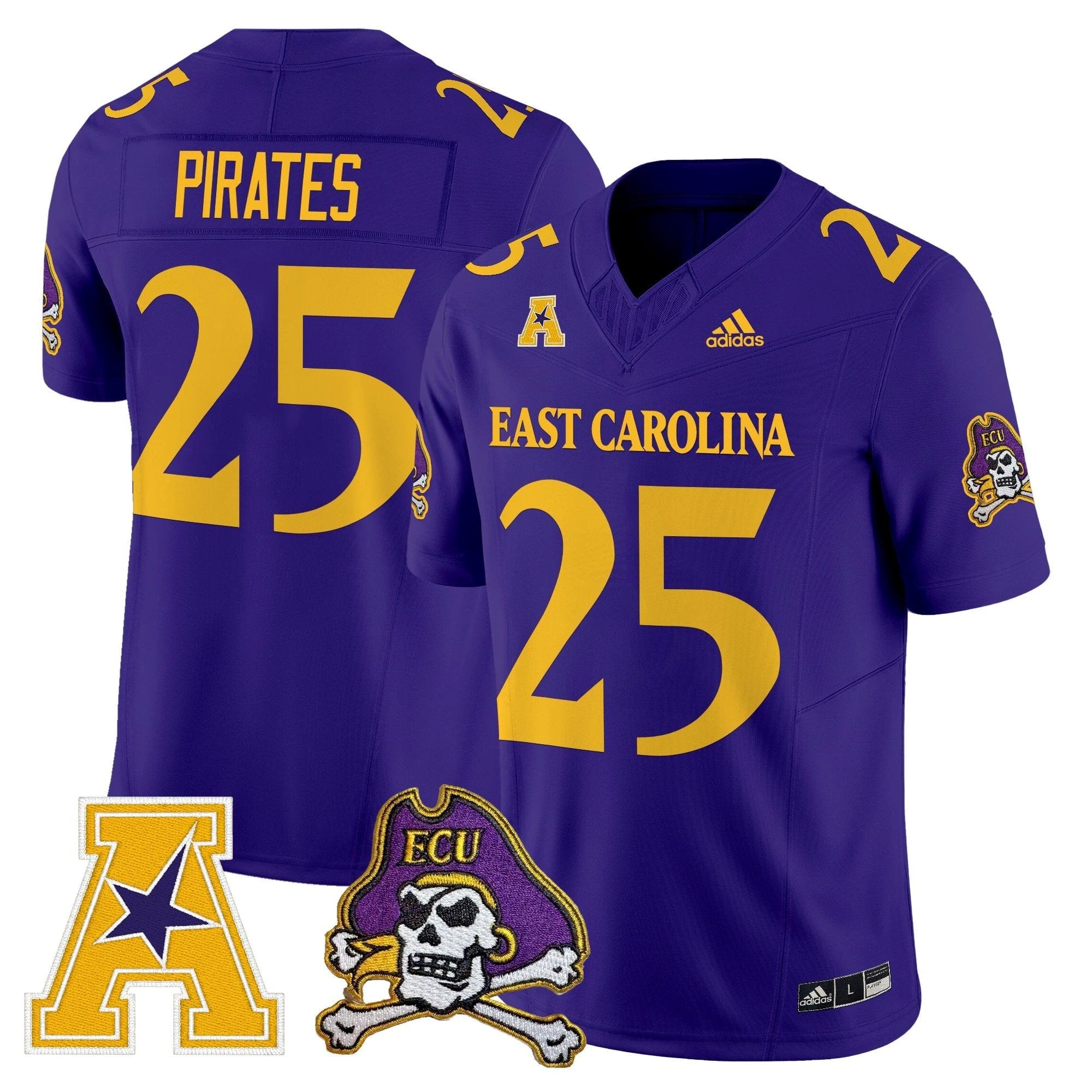 East Carolina Pirates 2025 Vapor Limited Jersey - All Stitched by East Carolina Pirates