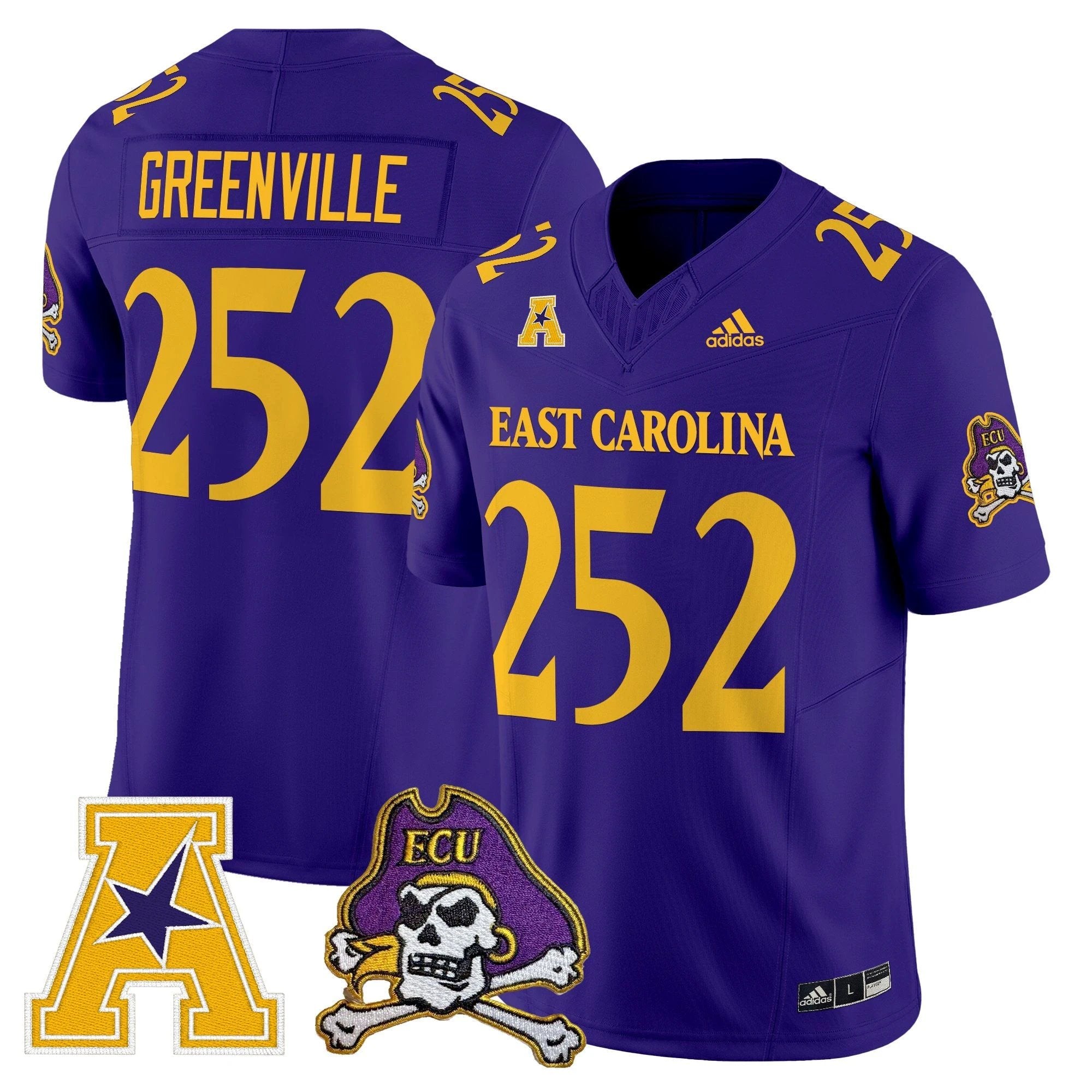 East Carolina Pirates 2025 Vapor Limited Jersey - All Stitched by East Carolina Pirates
