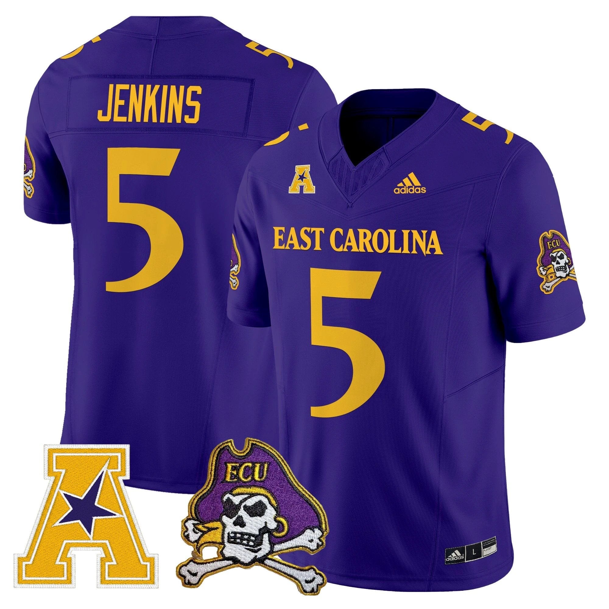 East Carolina Pirates 2025 Vapor Limited Jersey - All Stitched by East Carolina Pirates
