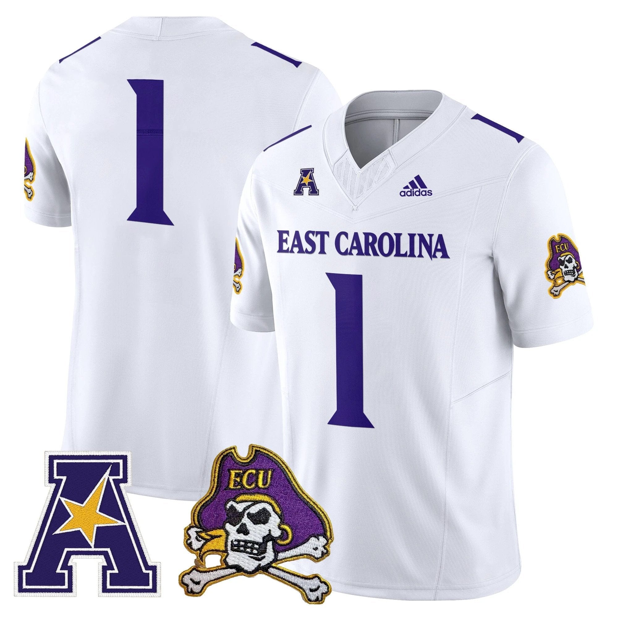East Carolina Pirates 2025 Vapor Limited Jersey - All Stitched by East Carolina Pirates