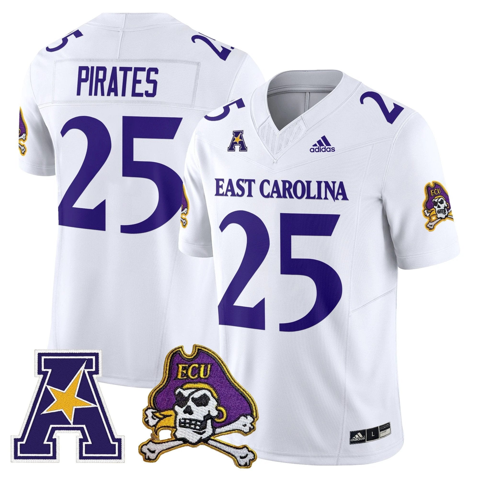 East Carolina Pirates 2025 Vapor Limited Jersey - All Stitched by East Carolina Pirates