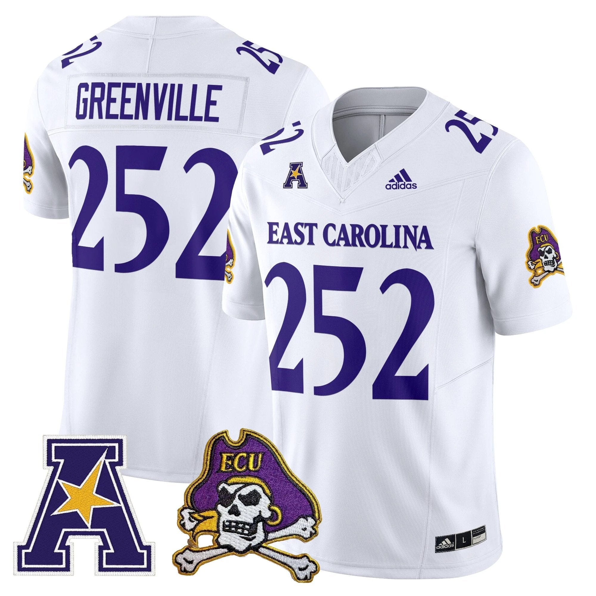 East Carolina Pirates 2025 Vapor Limited Jersey - All Stitched by East Carolina Pirates