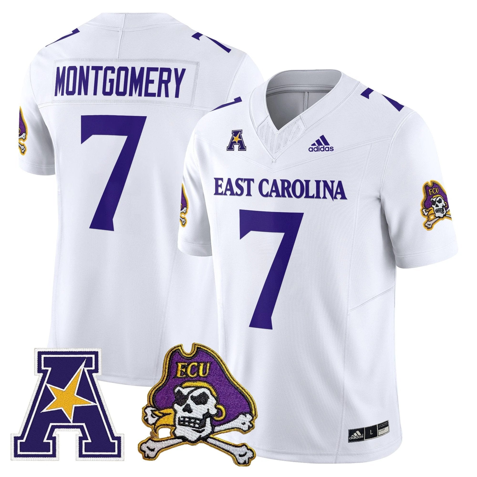 East Carolina Pirates 2025 Vapor Limited Jersey - All Stitched by East Carolina Pirates