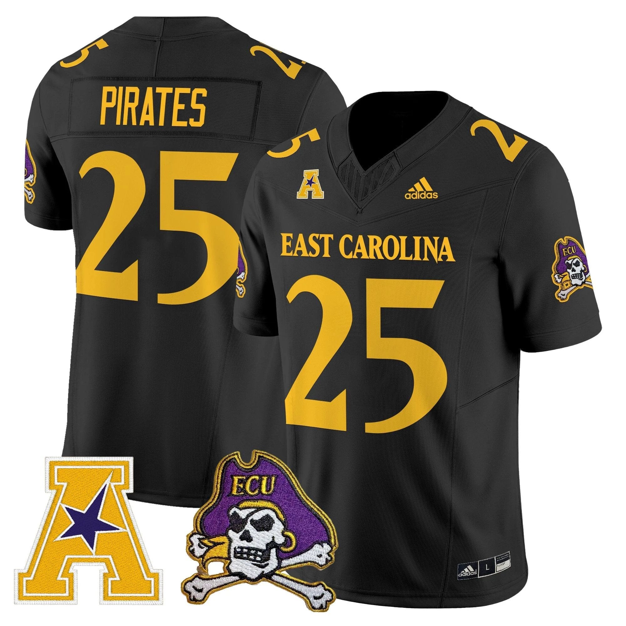 East Carolina Pirates 2025 Vapor Limited Jersey - All Stitched by East Carolina Pirates