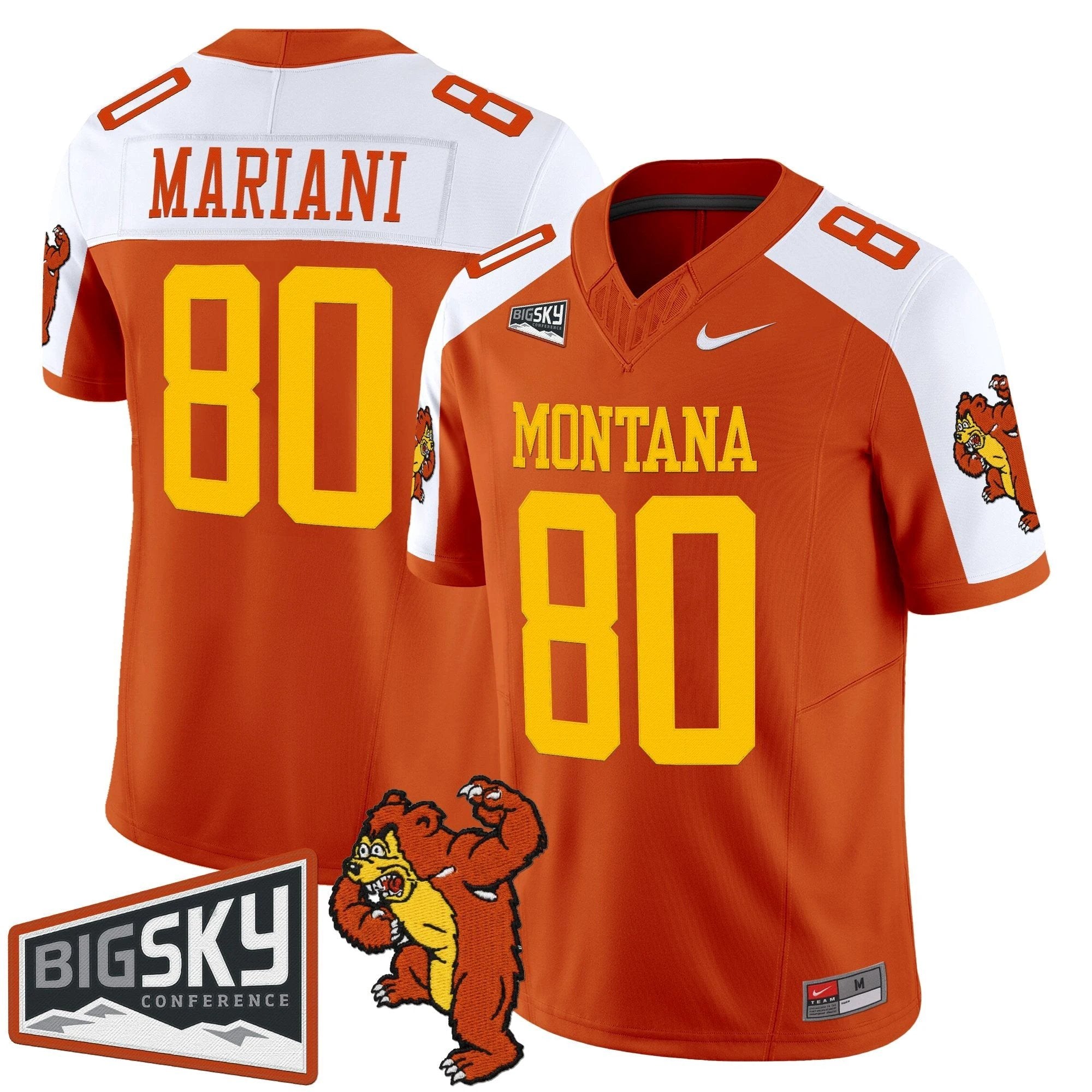 Men's Montana Grizzlies 1995 Throwback Vapor Limited Jersey - All Stitched by bustlight