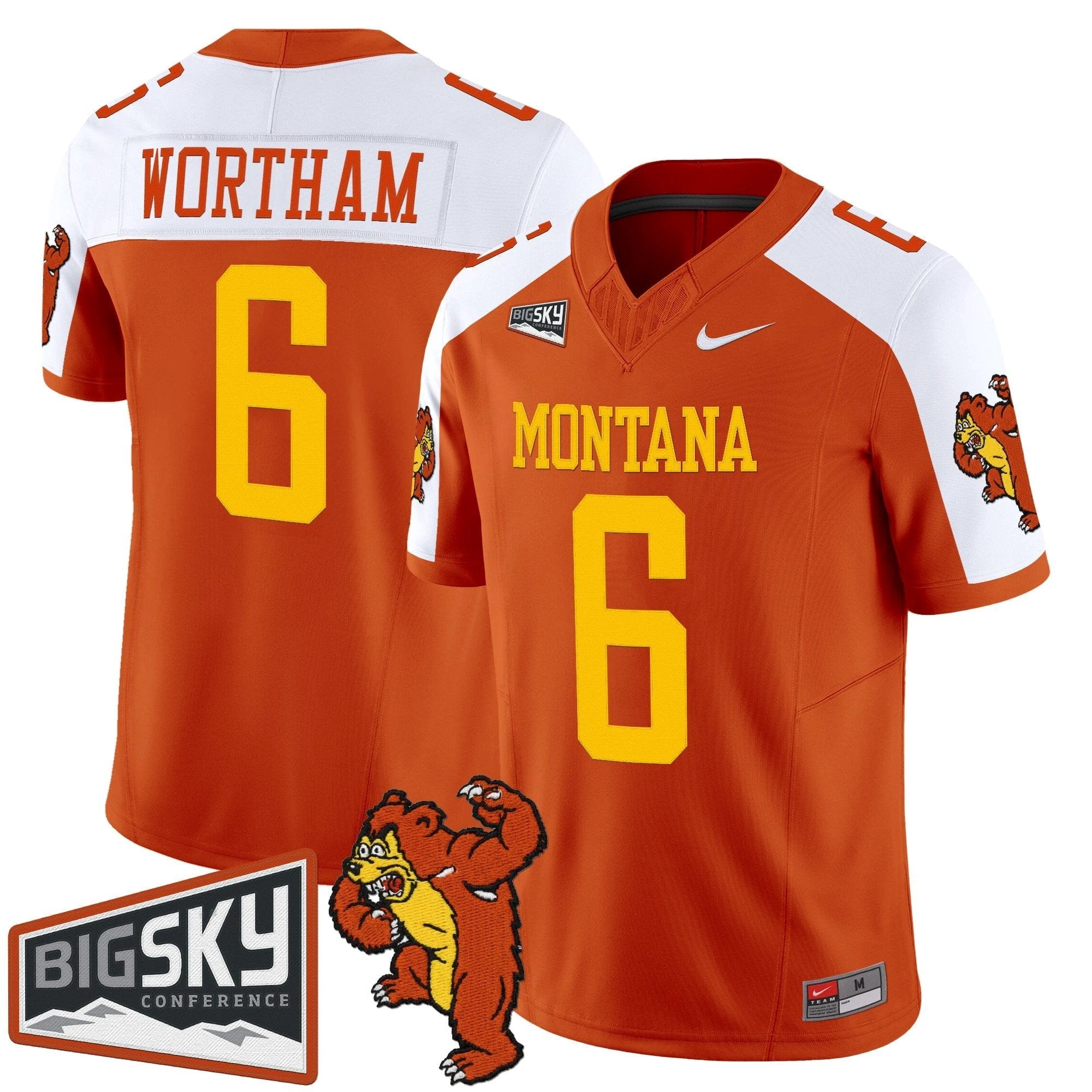 Men's Montana Grizzlies 1995 Throwback Vapor Limited Jersey - All Stitched by bustlight