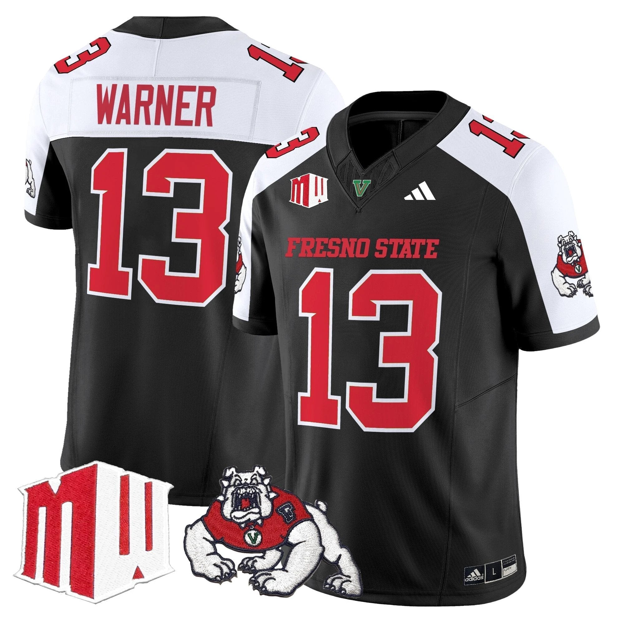 Fresno State Bulldogs 2025 Vapor Limited Jersey - All Stitched by Fresno State Bulldogs