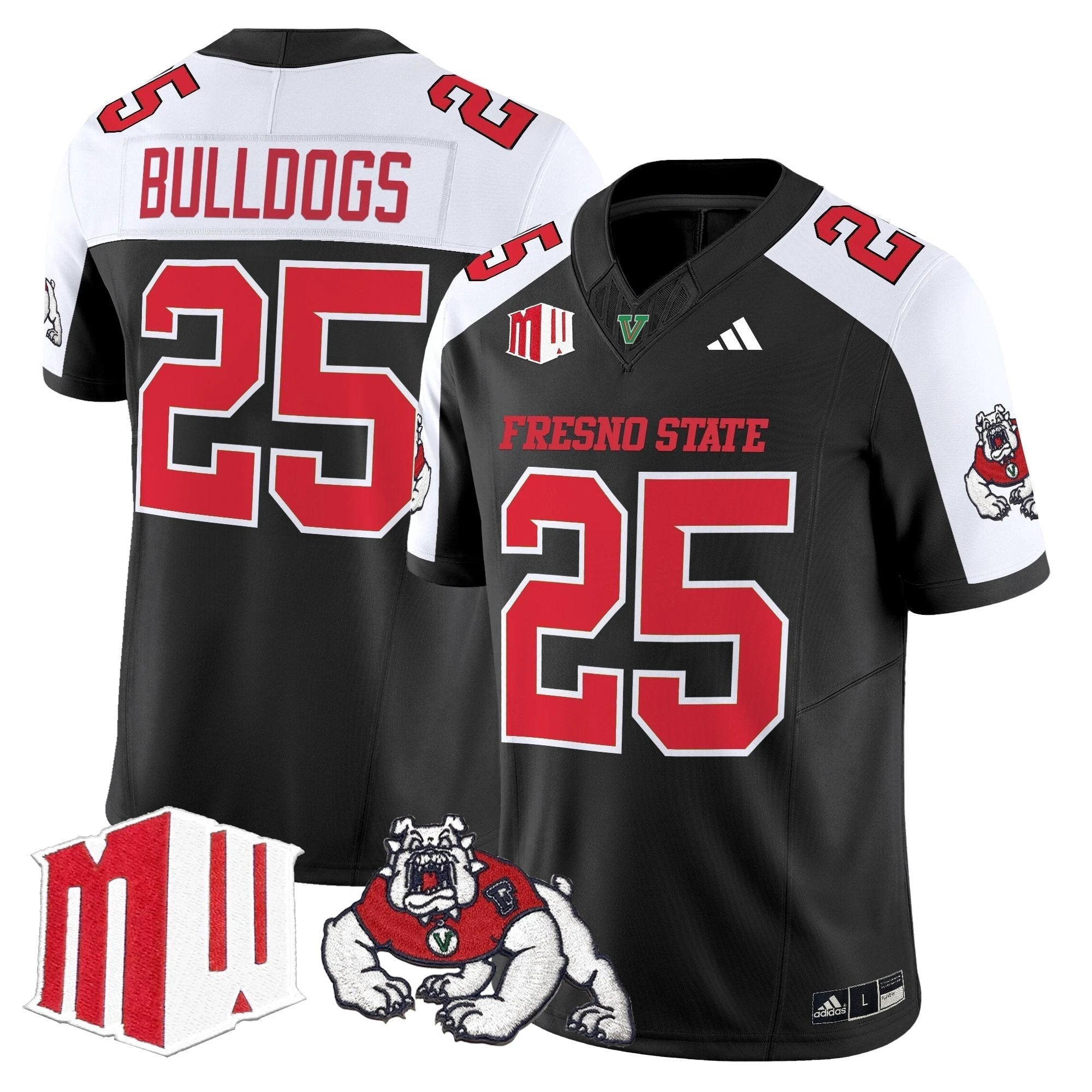 Fresno State Bulldogs 2025 Vapor Limited Jersey - All Stitched by Fresno State Bulldogs