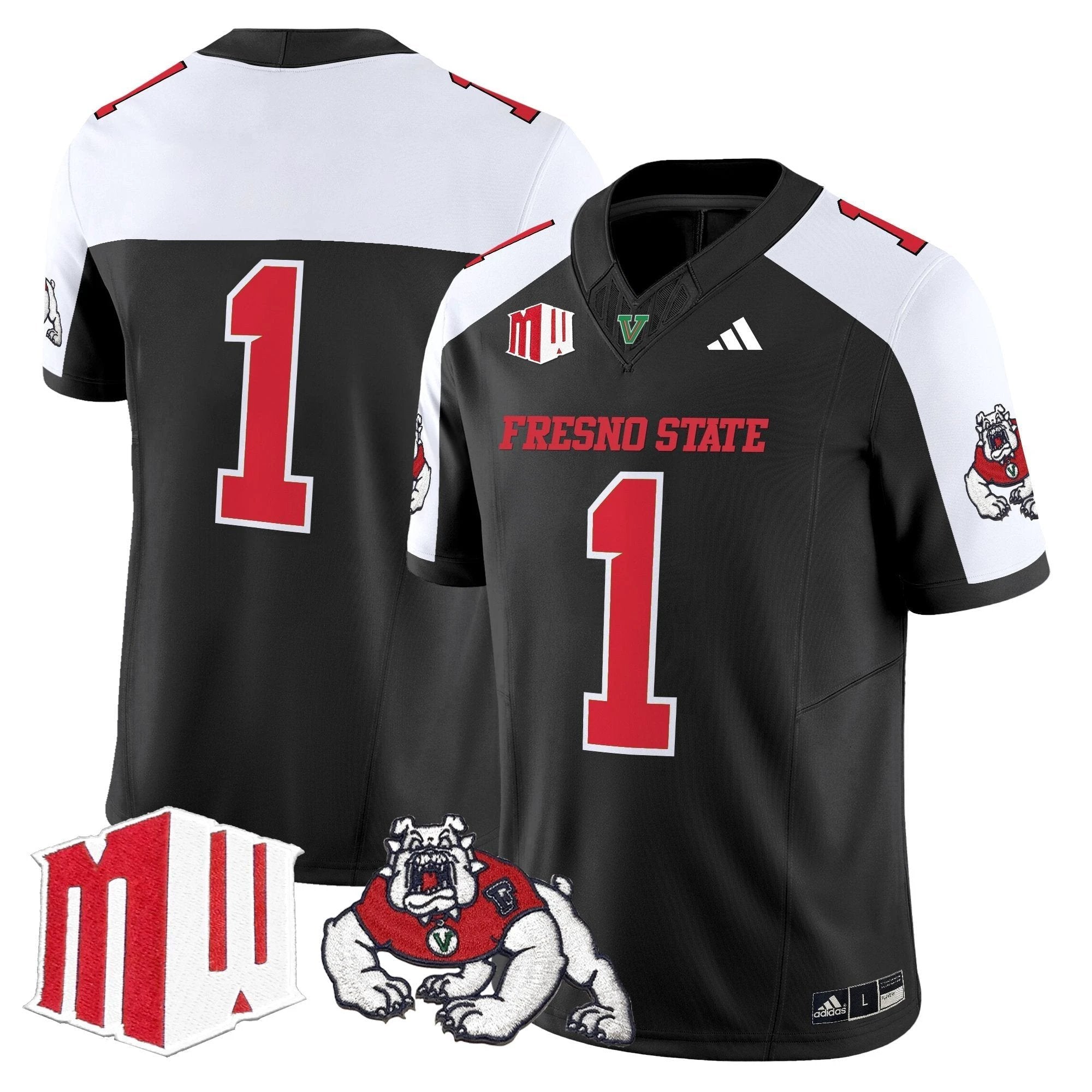 Fresno State Bulldogs 2025 Vapor Limited Jersey - All Stitched by Fresno State Bulldogs