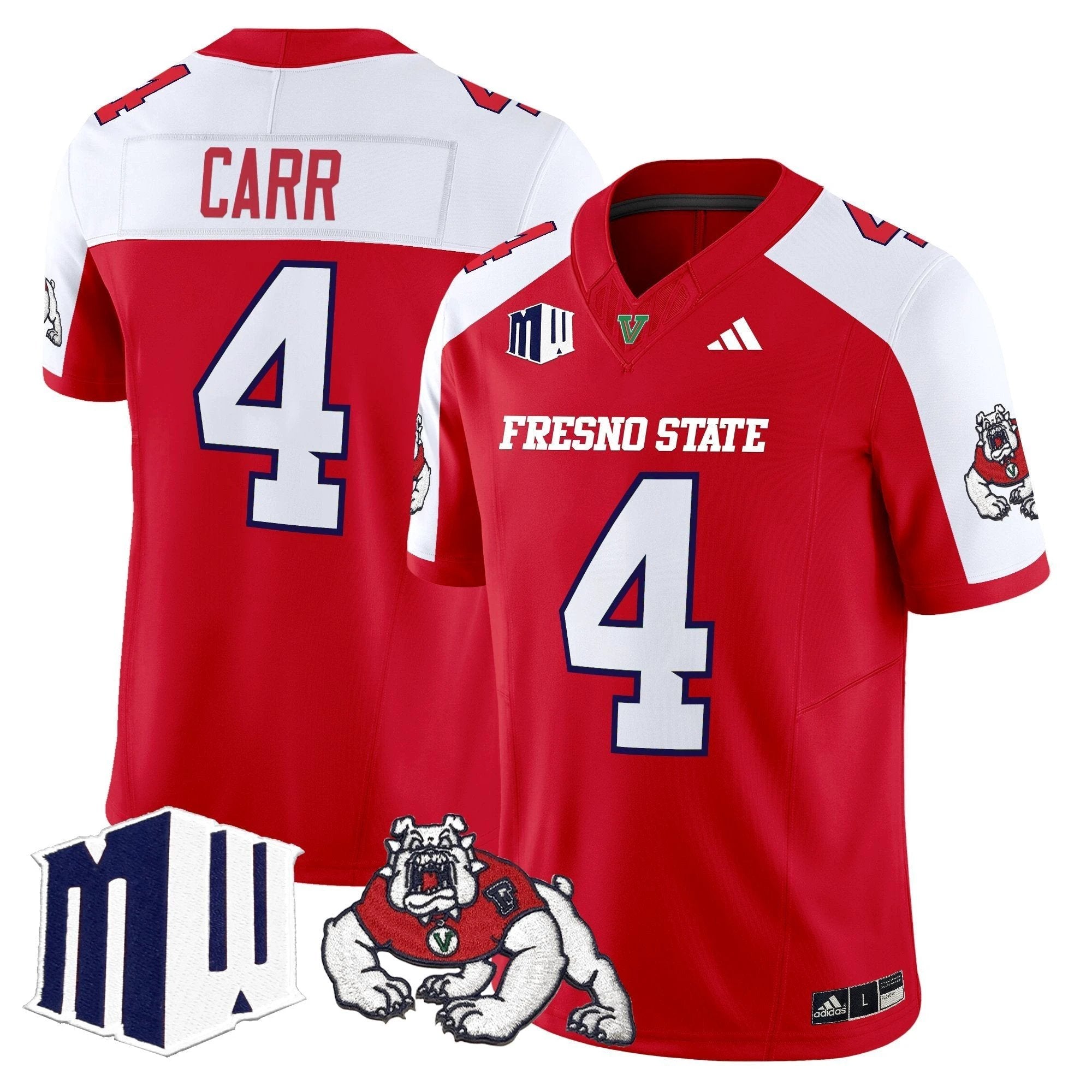 Fresno State Bulldogs 2025 Vapor Limited Jersey - All Stitched by Fresno State Bulldogs