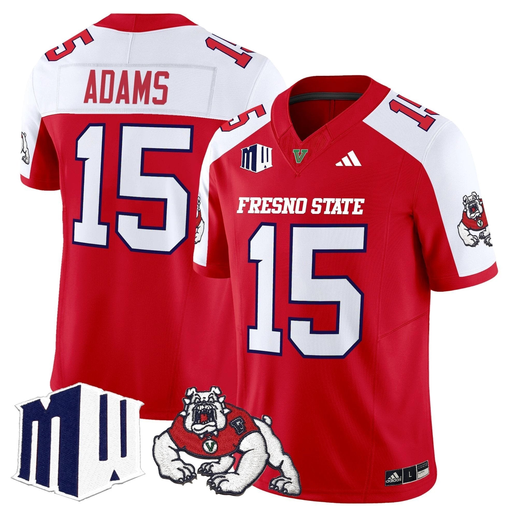Fresno State Bulldogs 2025 Vapor Limited Jersey - All Stitched by Fresno State Bulldogs