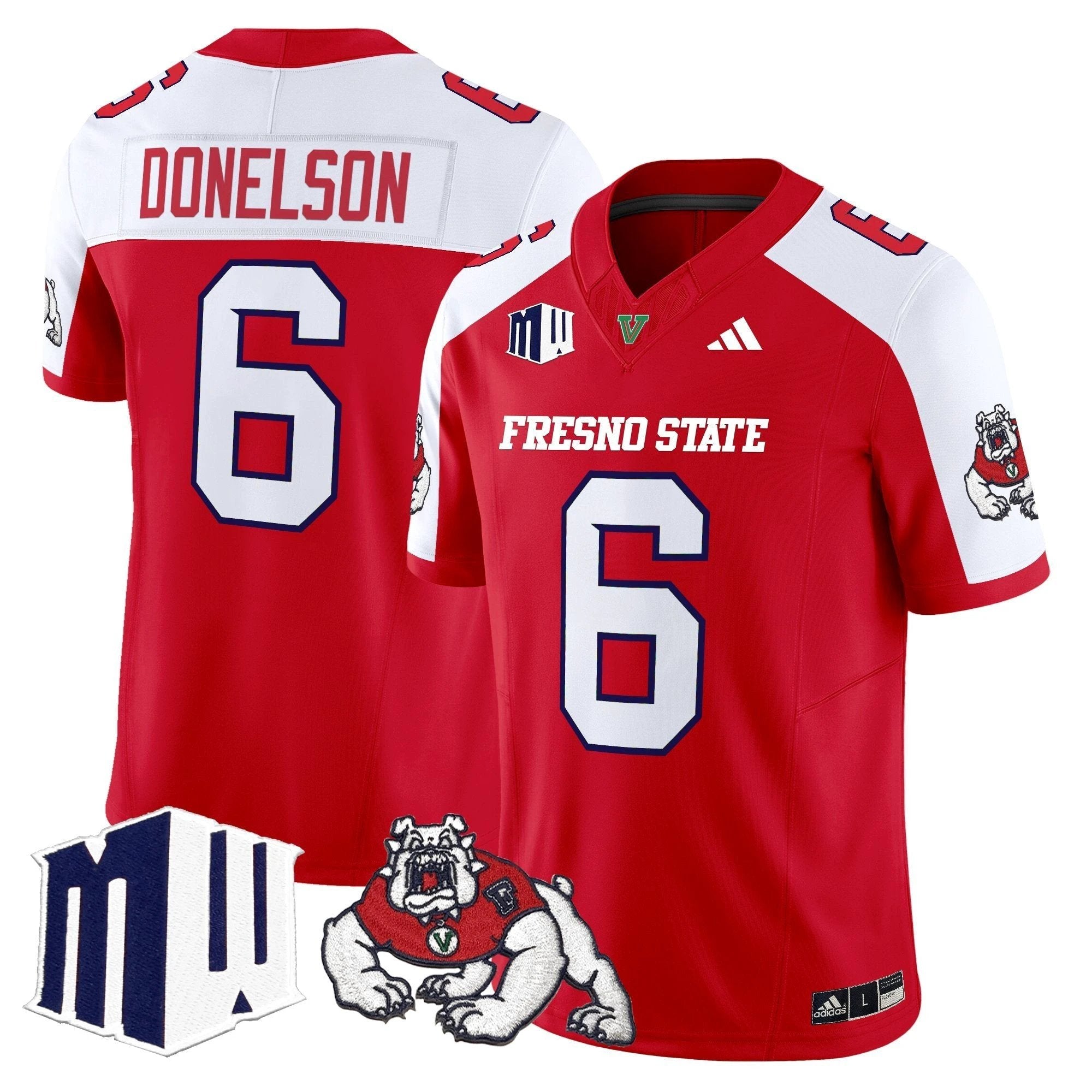 Fresno State Bulldogs 2025 Vapor Limited Jersey - All Stitched by Fresno State Bulldogs