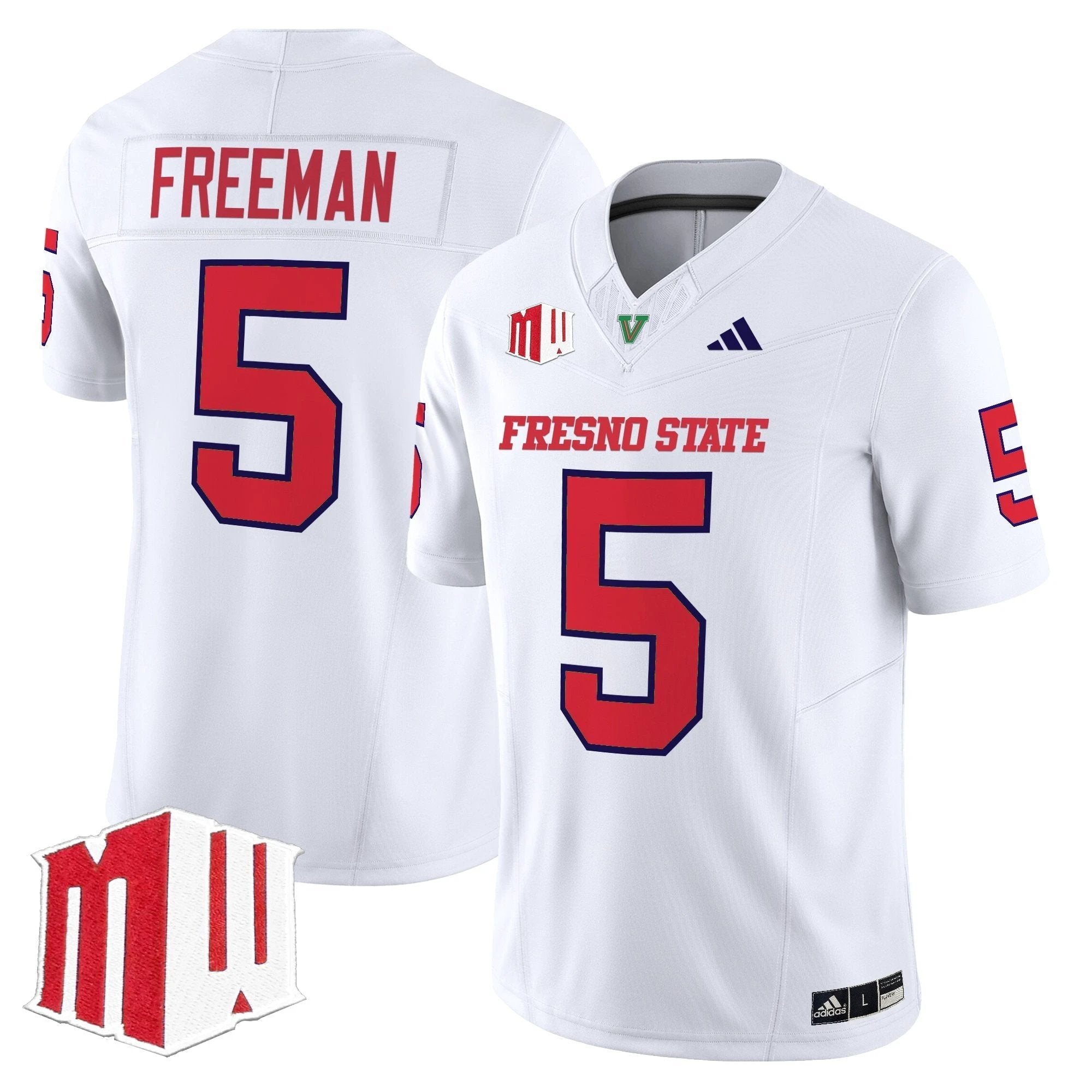 Fresno State Bulldogs 2025 Vapor Limited Jersey - All Stitched by Fresno State Bulldogs