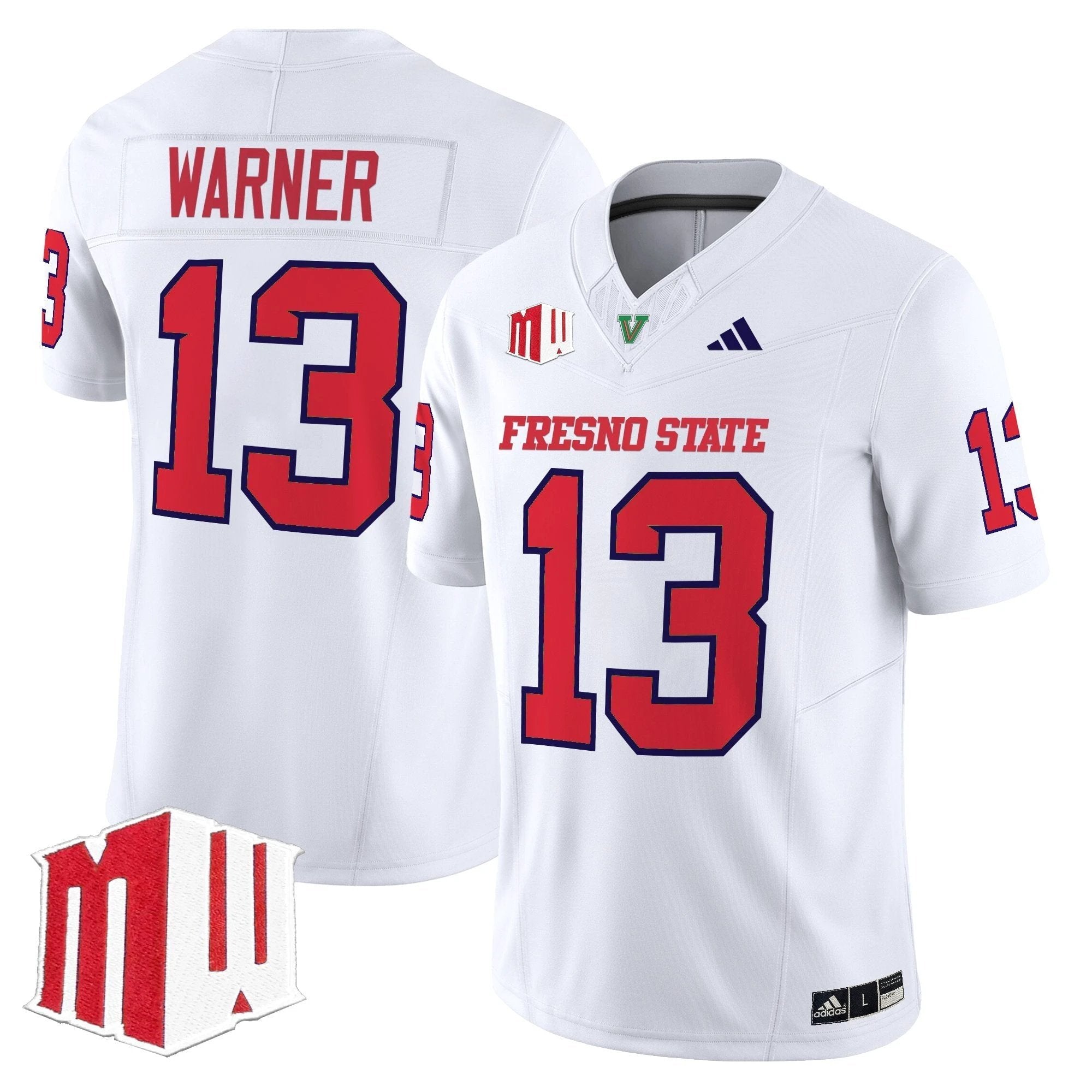 Fresno State Bulldogs 2025 Vapor Limited Jersey - All Stitched by Fresno State Bulldogs