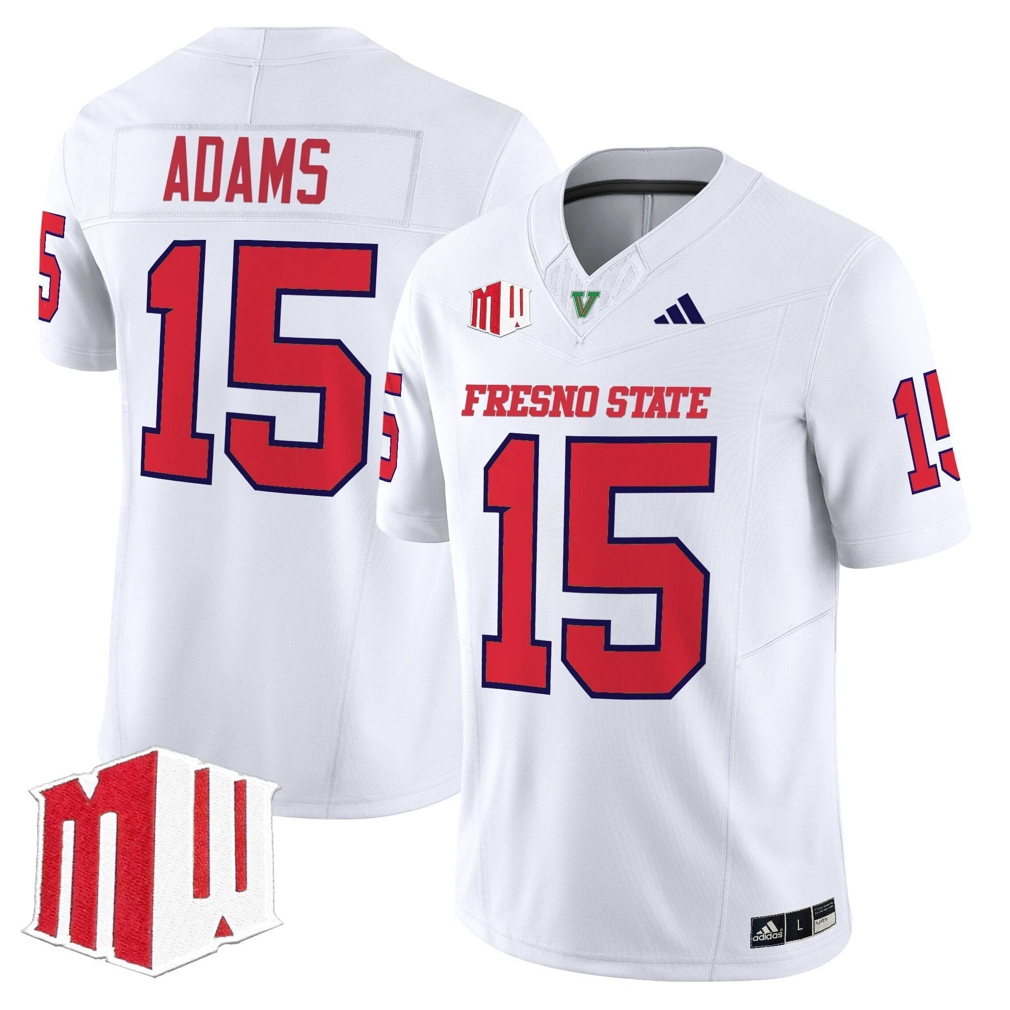 Fresno State Bulldogs 2025 Vapor Limited Jersey - All Stitched by Fresno State Bulldogs