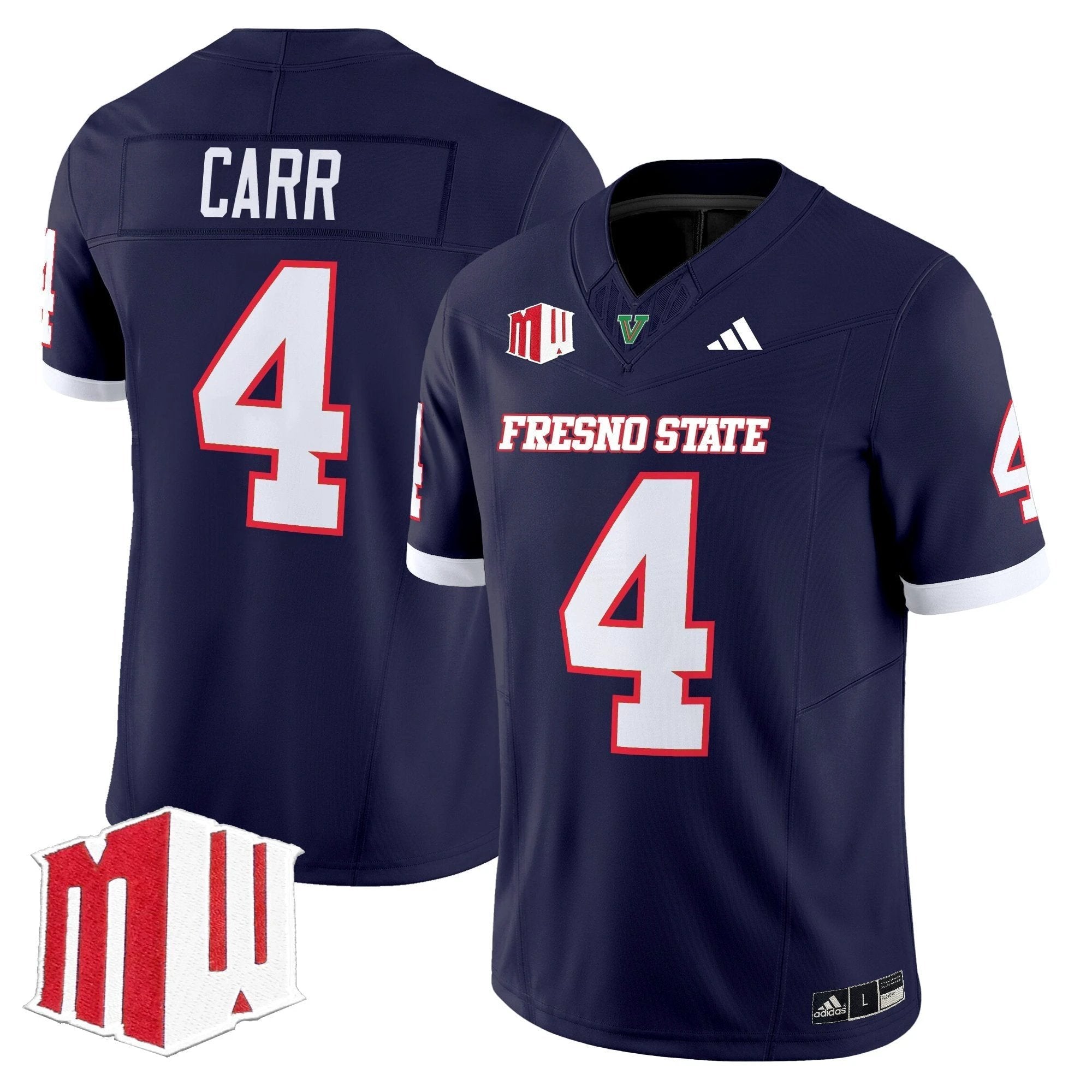 Fresno State Bulldogs 2025 Vapor Limited Jersey - All Stitched by Fresno State Bulldogs