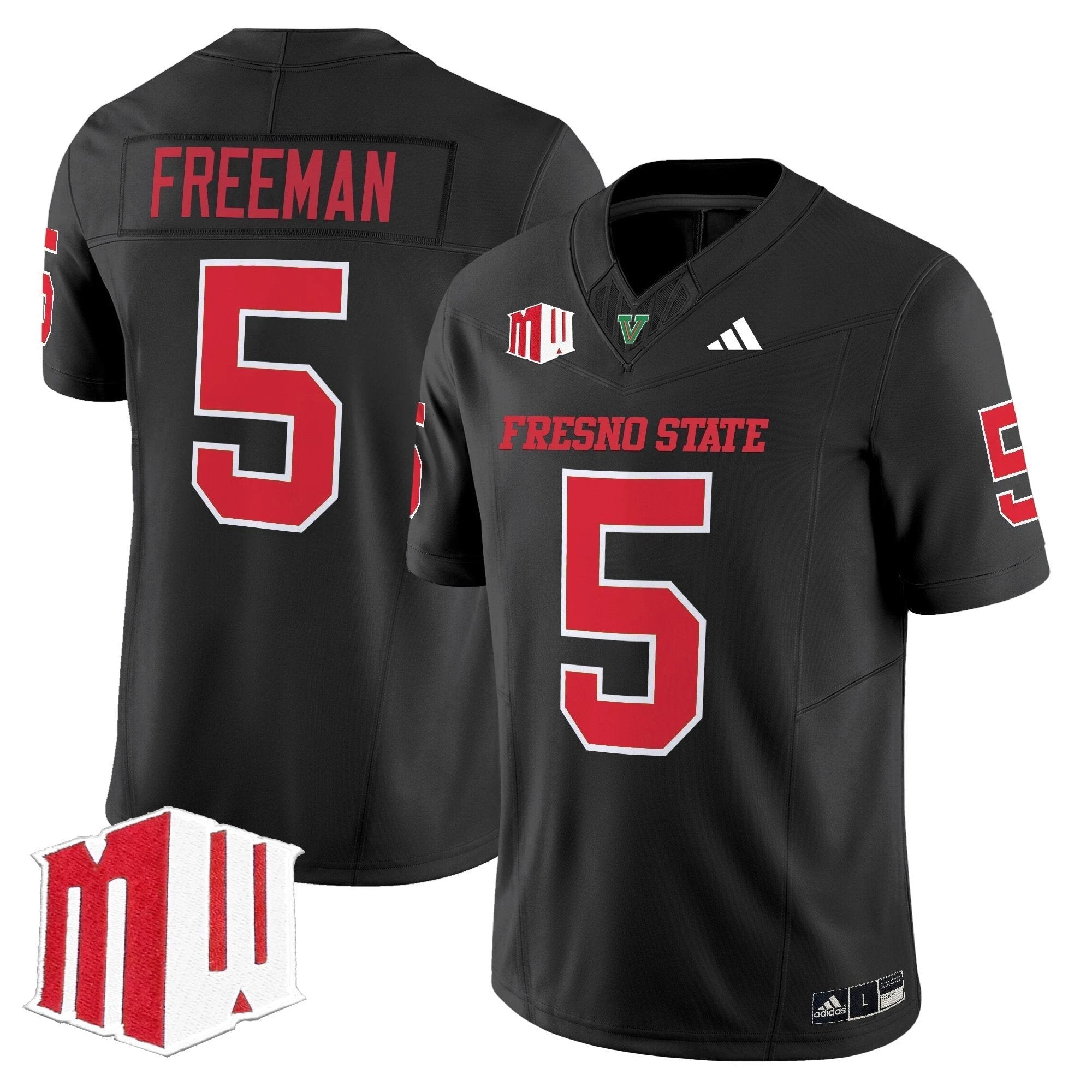 Fresno State Bulldogs 2025 Vapor Limited Jersey - All Stitched by Fresno State Bulldogs