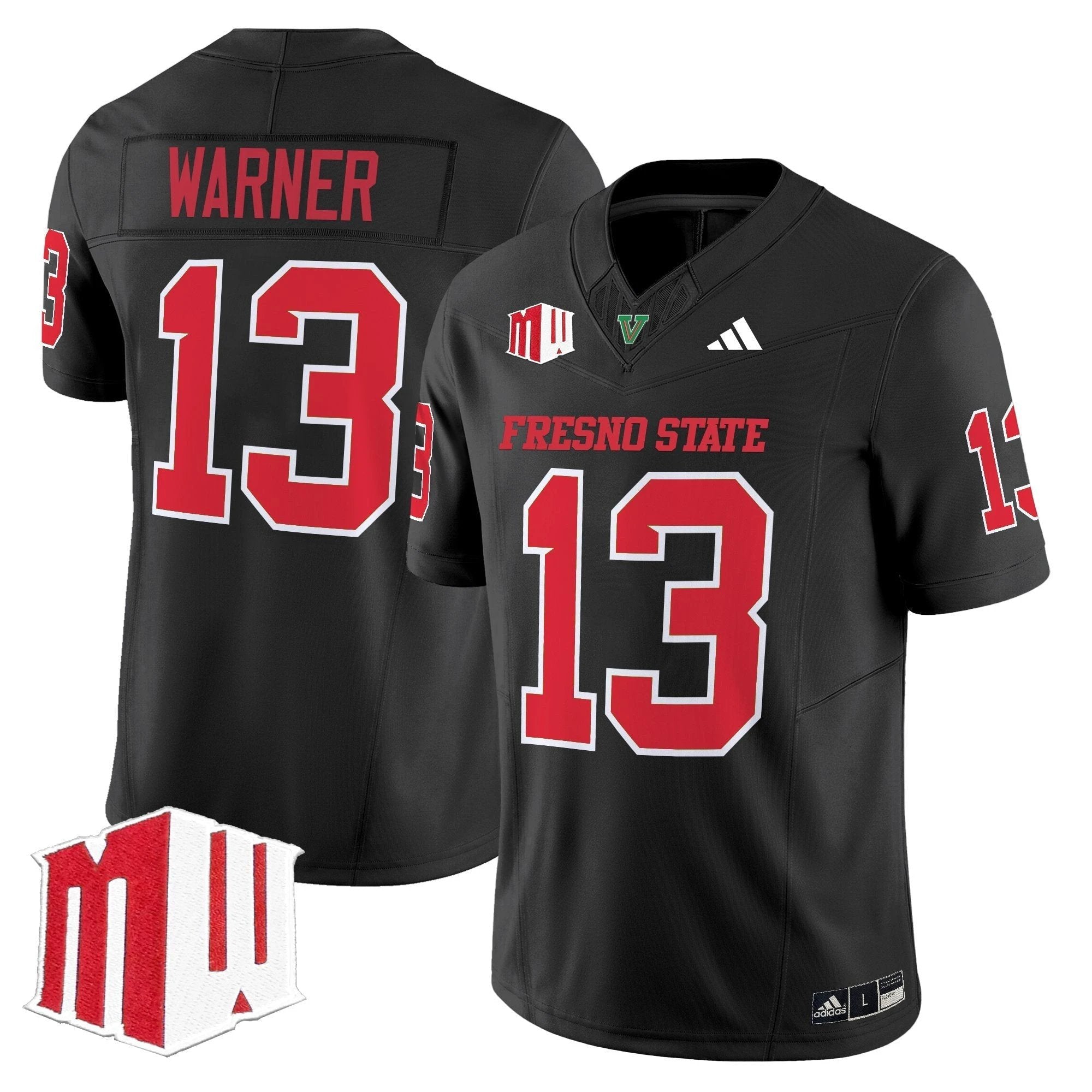 Fresno State Bulldogs 2025 Vapor Limited Jersey - All Stitched by Fresno State Bulldogs