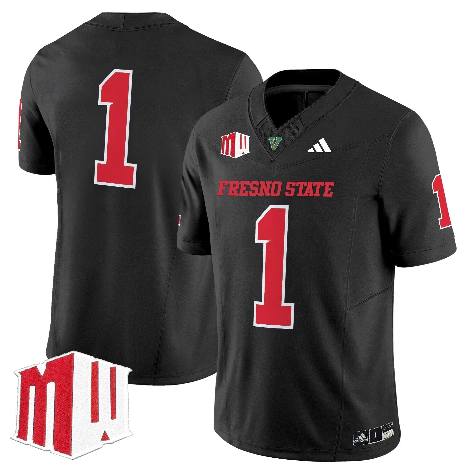 Fresno State Bulldogs 2025 Vapor Limited Jersey - All Stitched by Fresno State Bulldogs