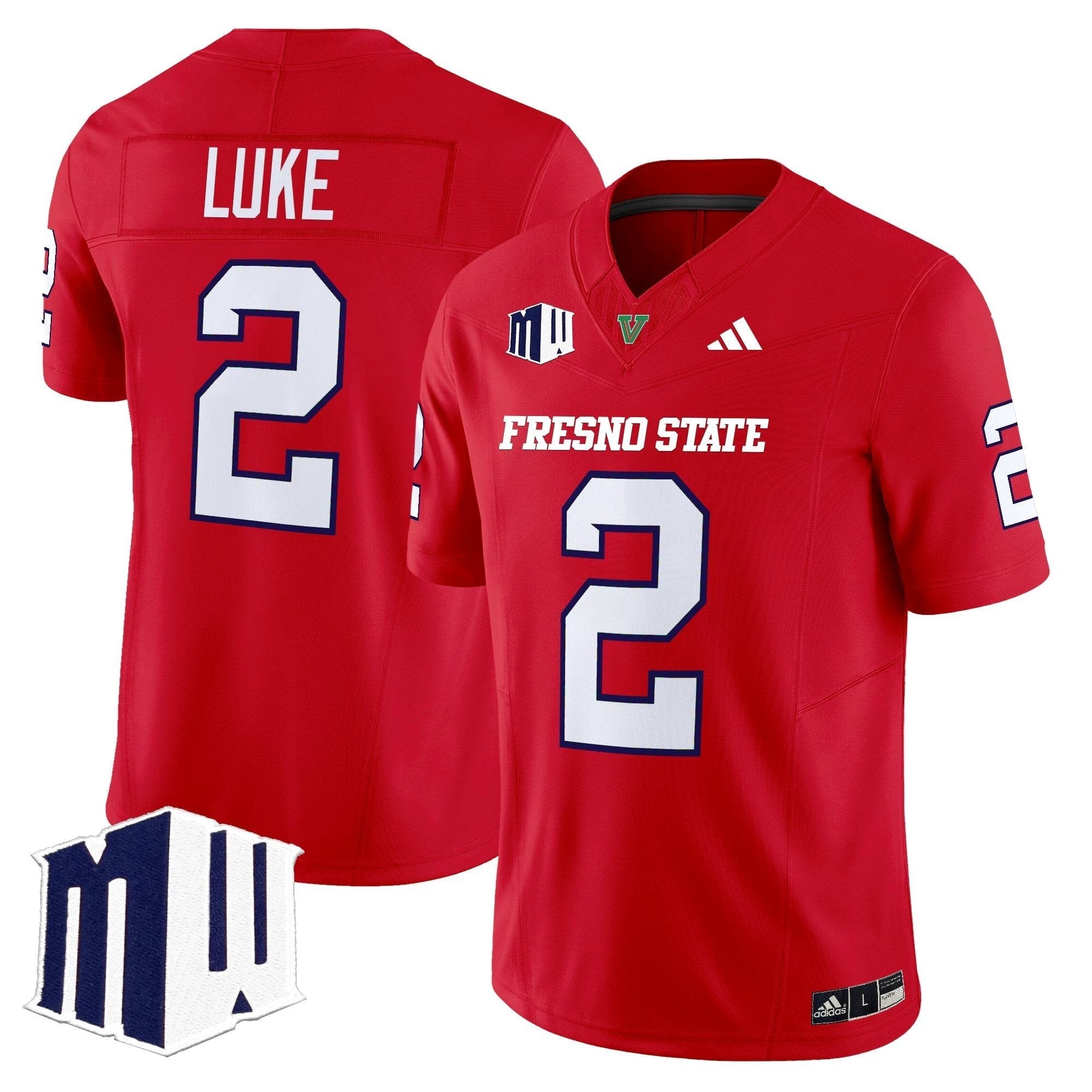Fresno State Bulldogs 2025 Vapor Limited Jersey - All Stitched by Fresno State Bulldogs