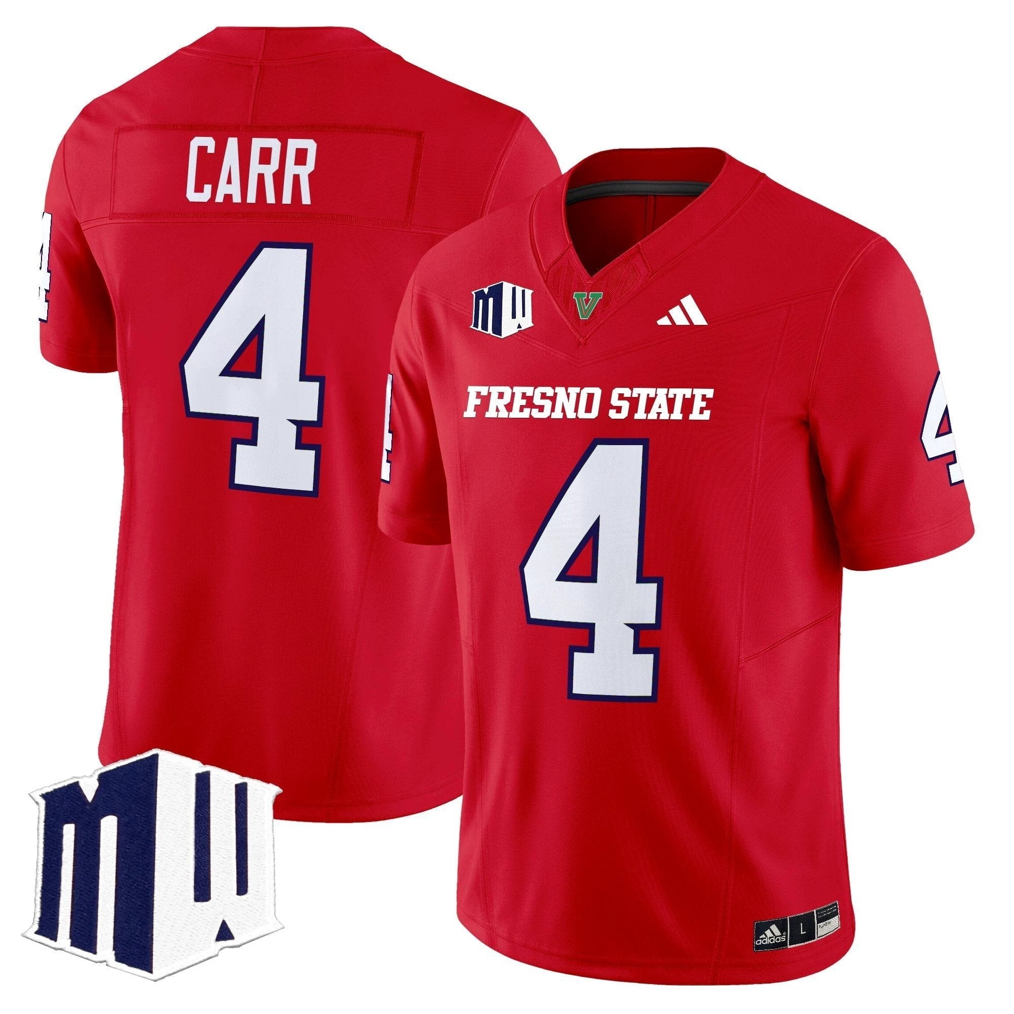 Fresno State Bulldogs 2025 Vapor Limited Jersey - All Stitched by Fresno State Bulldogs