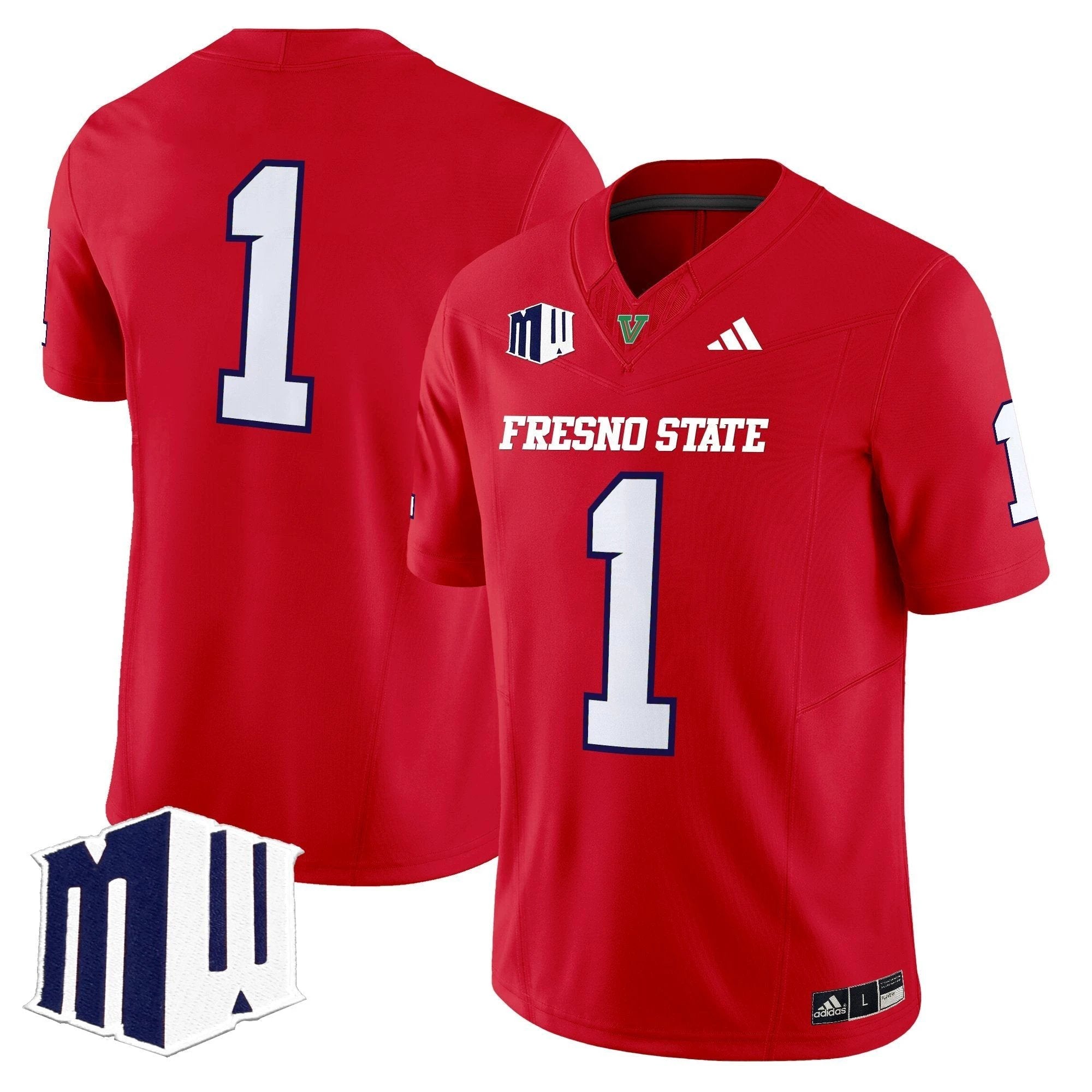 Fresno State Bulldogs 2025 Vapor Limited Jersey - All Stitched by Fresno State Bulldogs